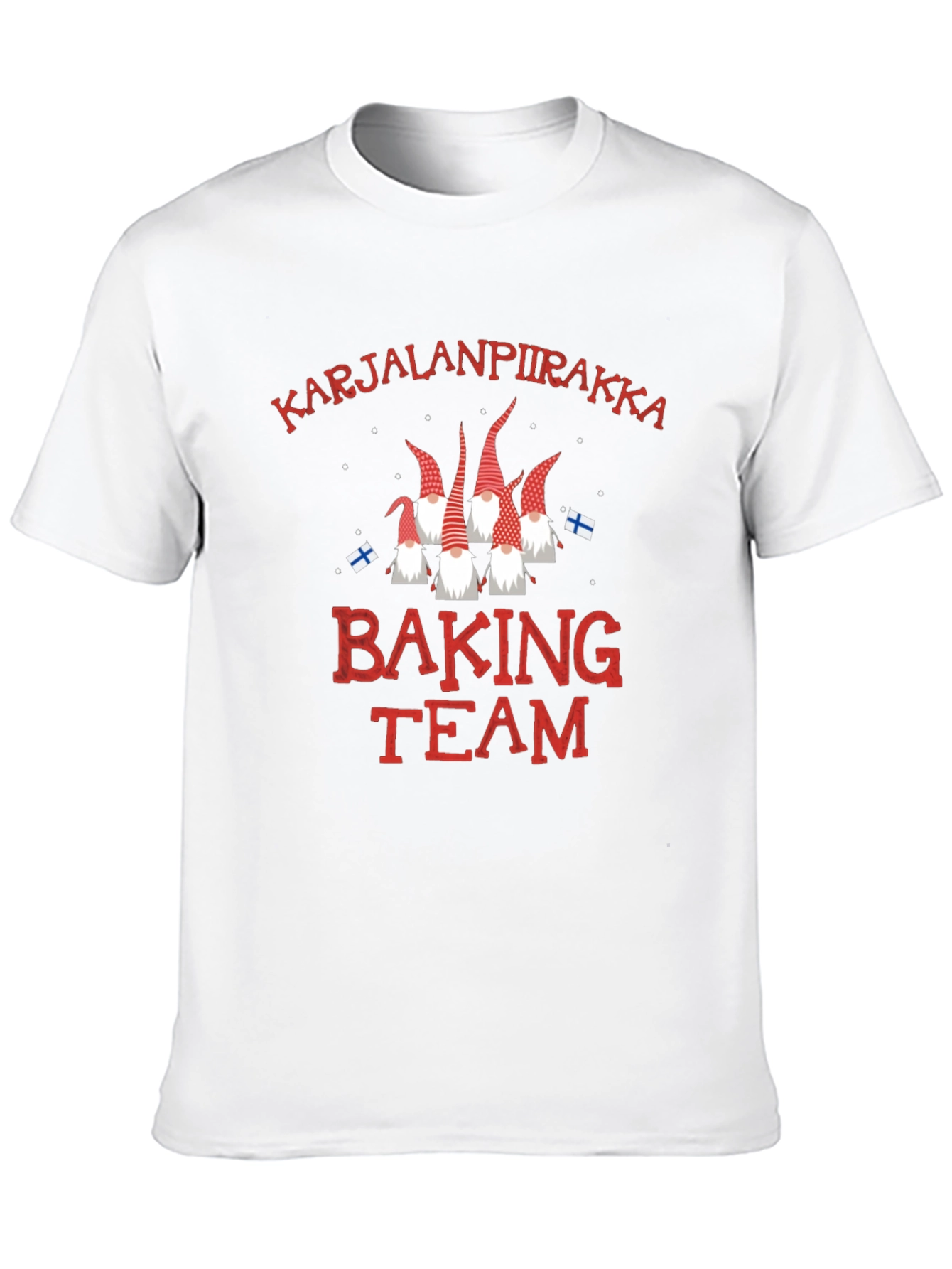 Black Karjalanpiirakka Baking Team T-Shirt view 10