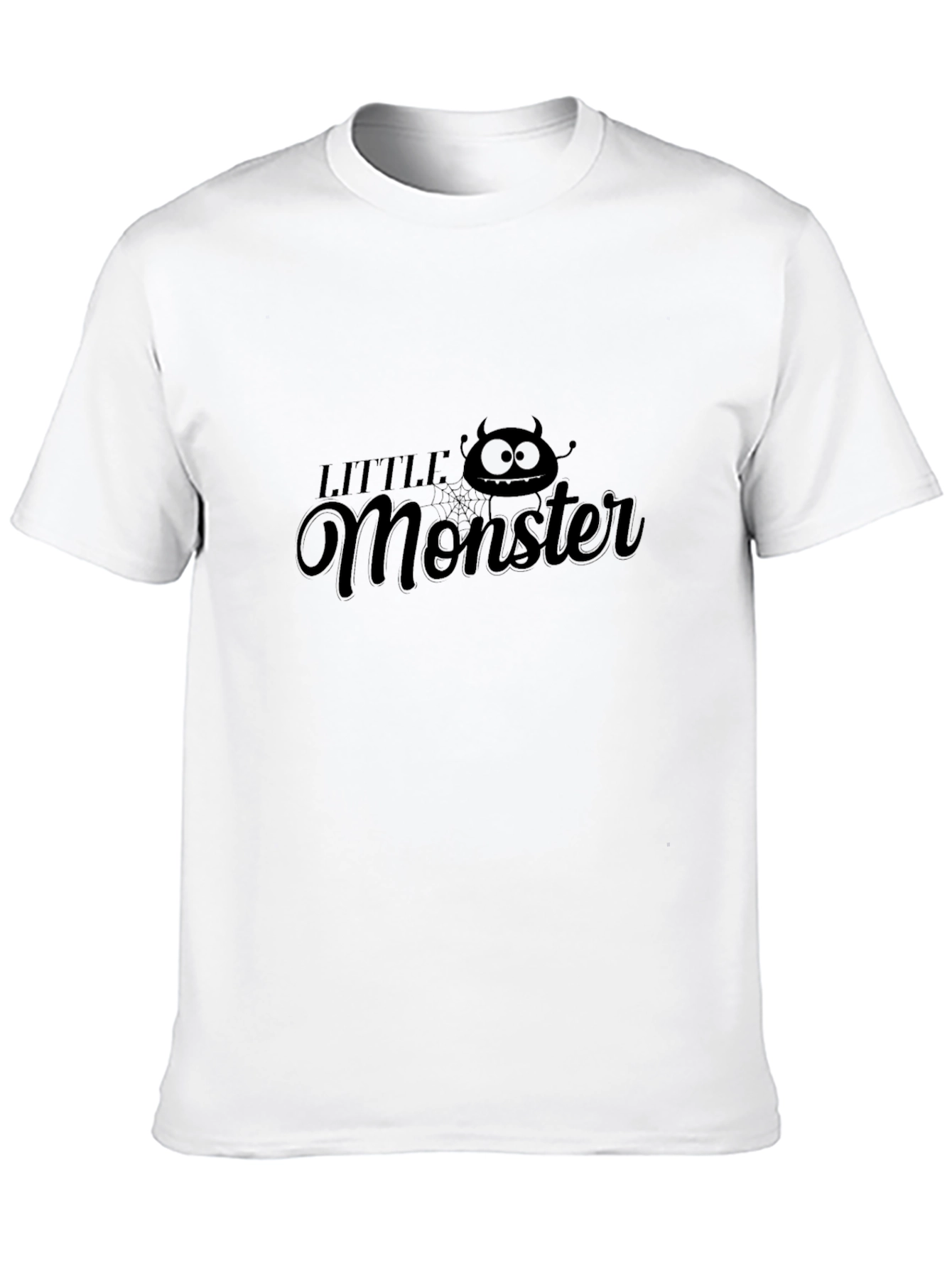 Black Little Monster Graphic Tee - Fun, Casual Style view 10
