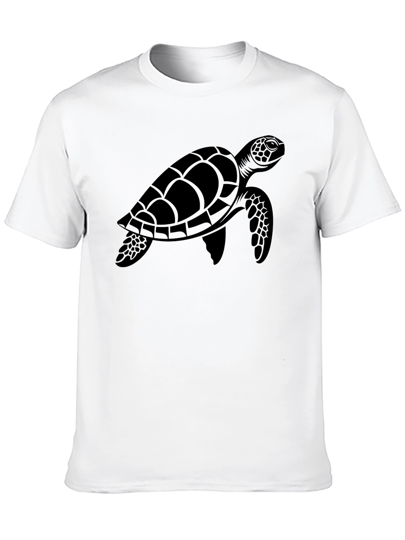 Black Black Turtle Graphic Tee - Casual Comfort view 10