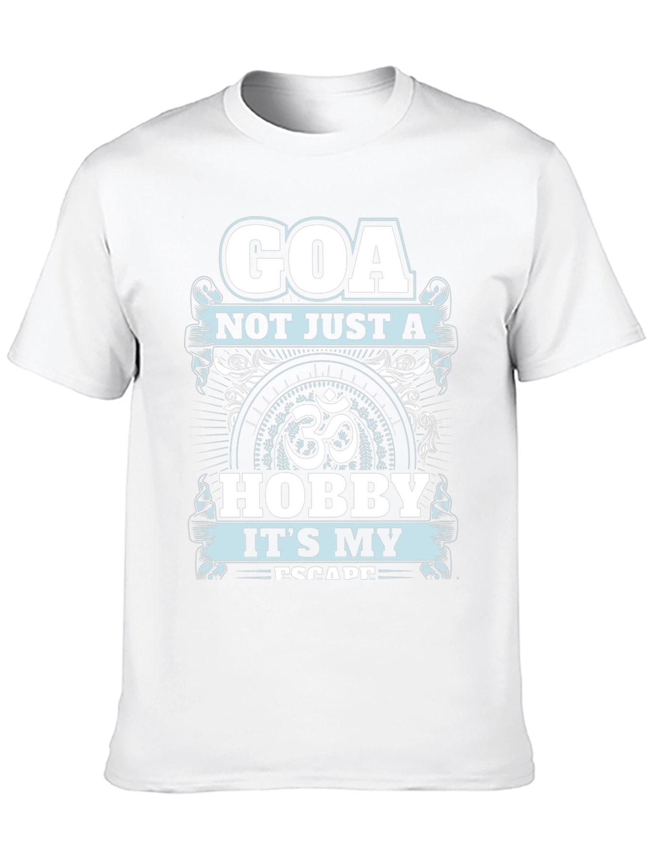 Black Goa Escape Graphic T-Shirt view 10