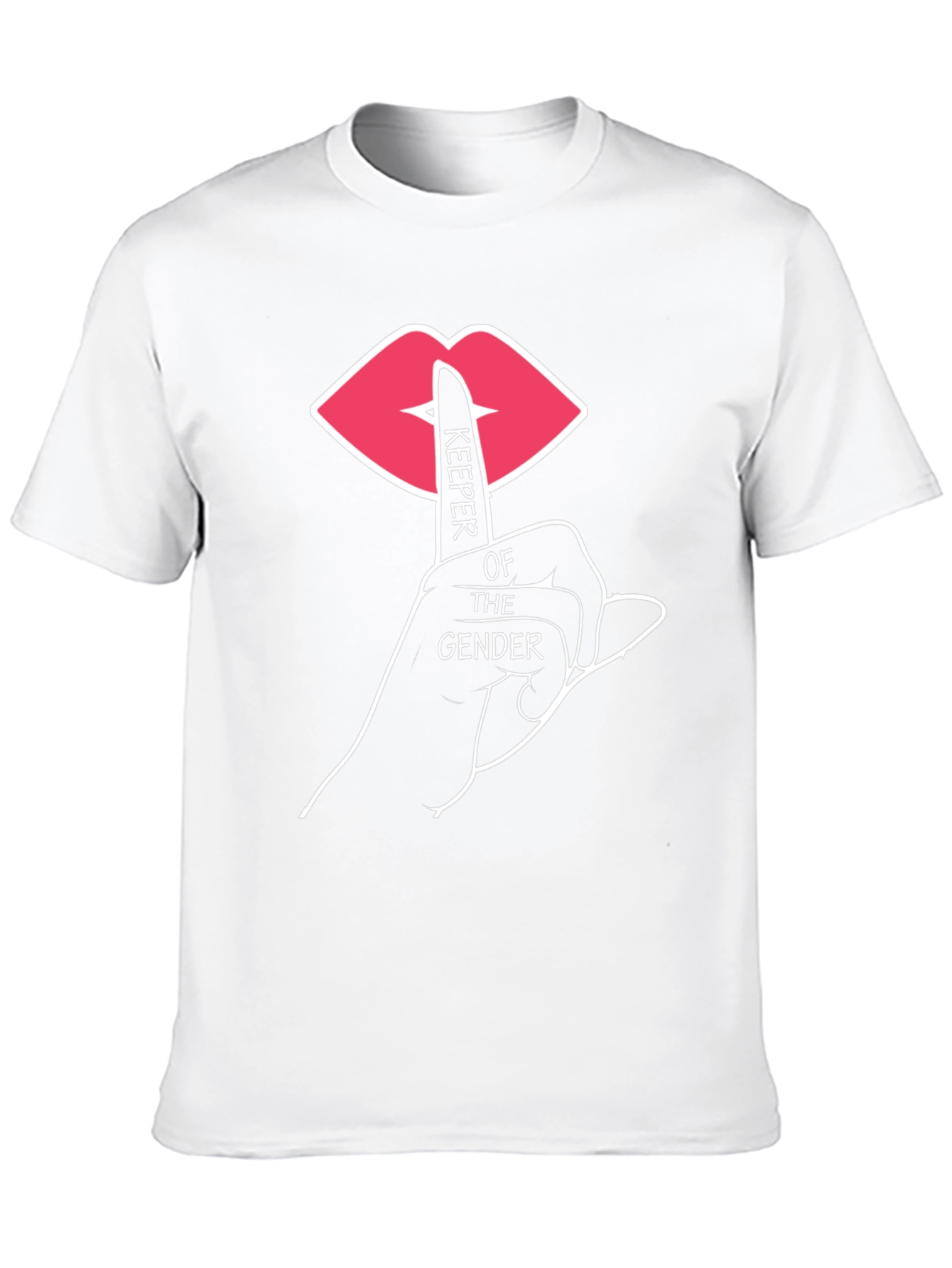 Black Keeper of the Gender T-Shirt - Black view 10