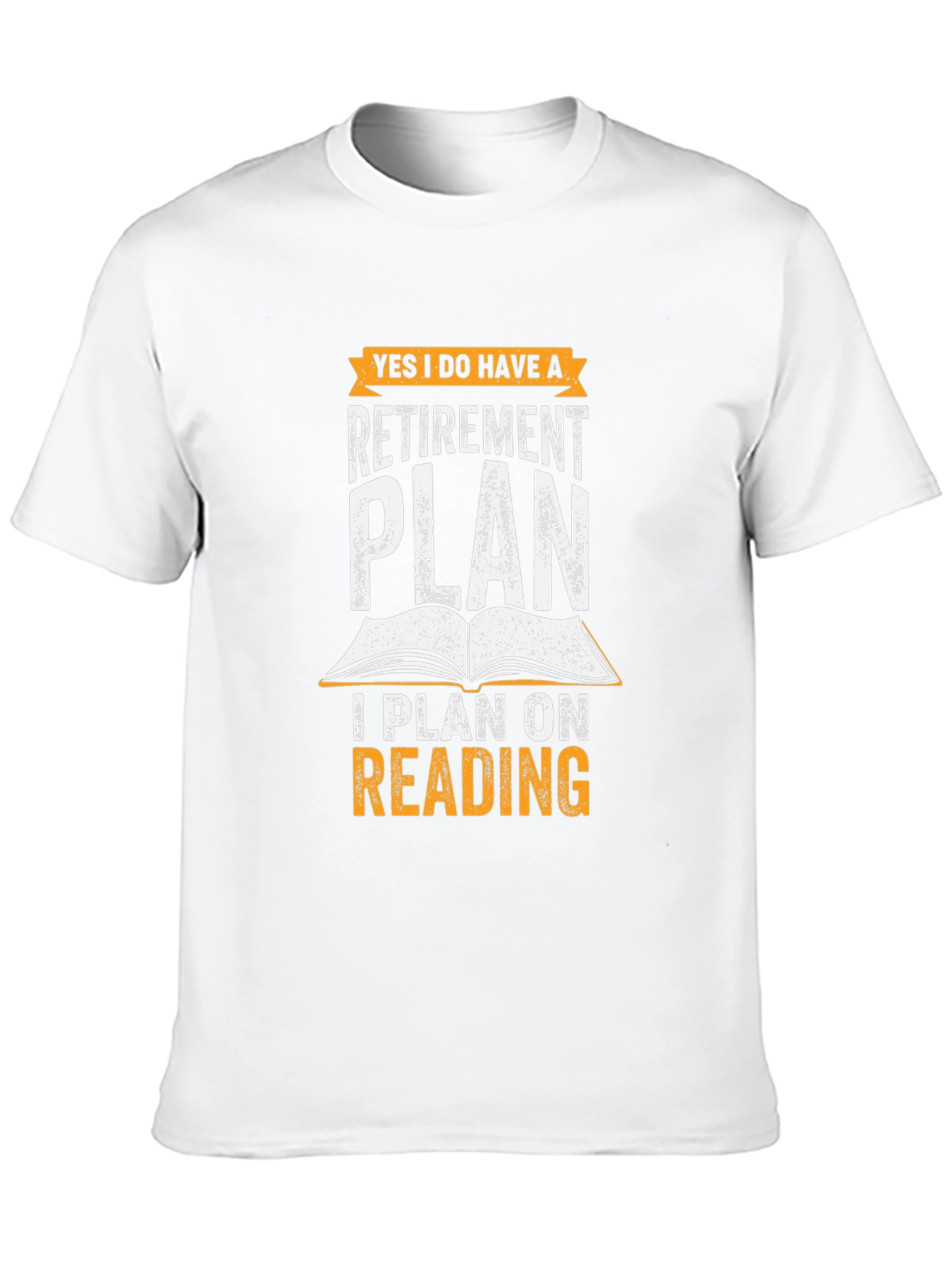 Black Retirement Plan Reading T-Shirt view 10