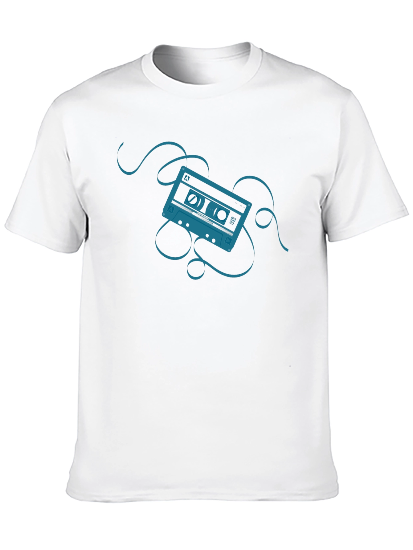 Black Retro Cassette Graphic T-Shirt view 10