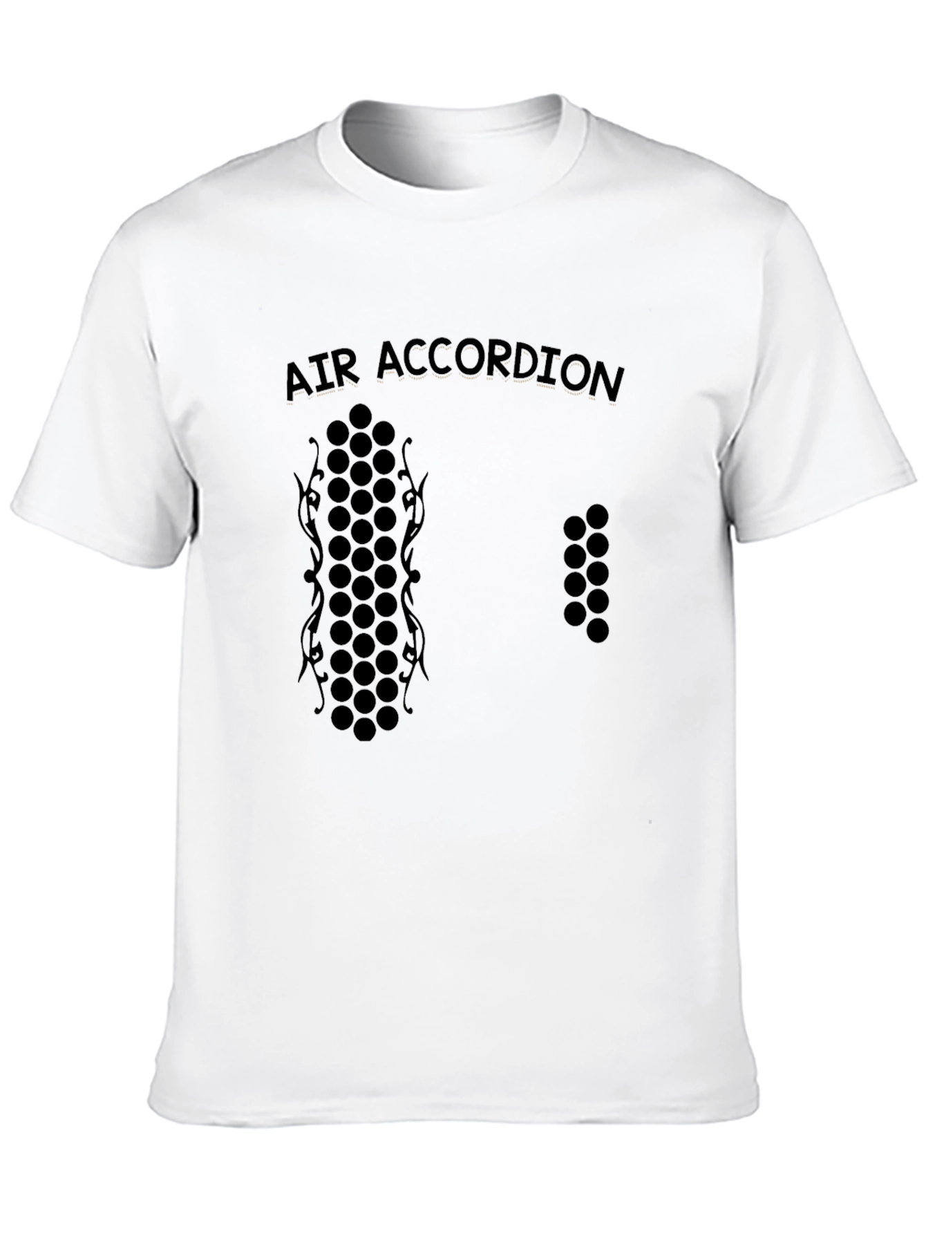 Black Air Accordion Graphic Tee - Black view 10
