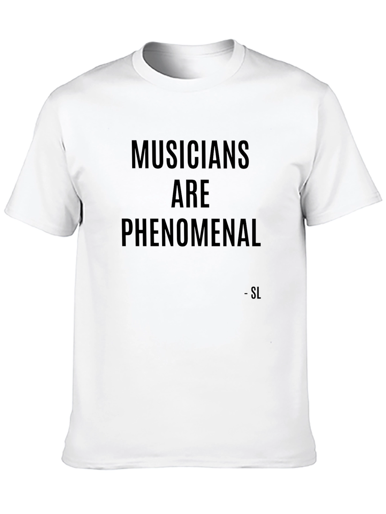 Black Musicians Are Phenomenal Black Graphic Tee view 10