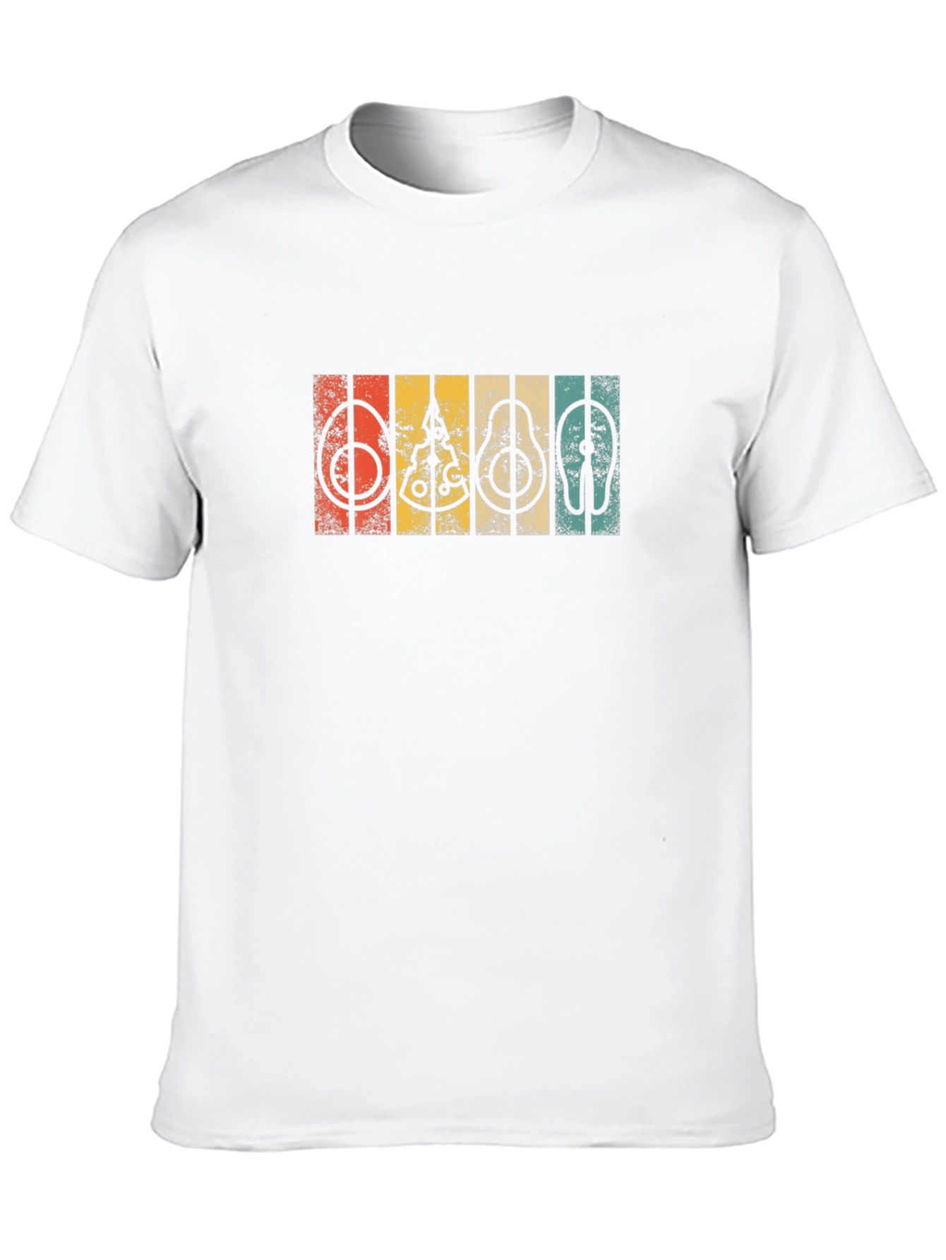 Black Retro Avocado Lover T-Shirt view 10