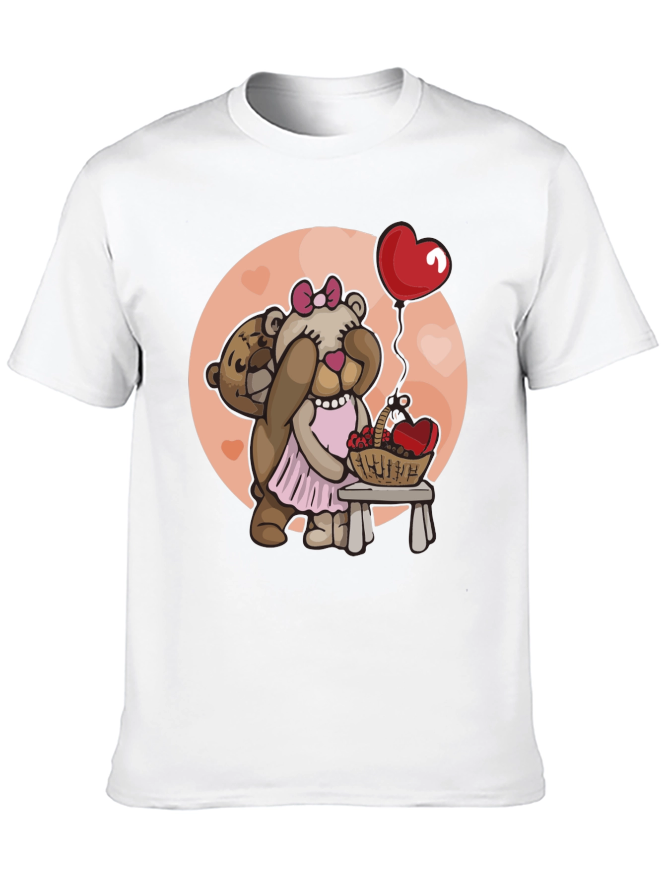 Cute Bear Couple T-Shirt - Valentine's Day Gift - 10