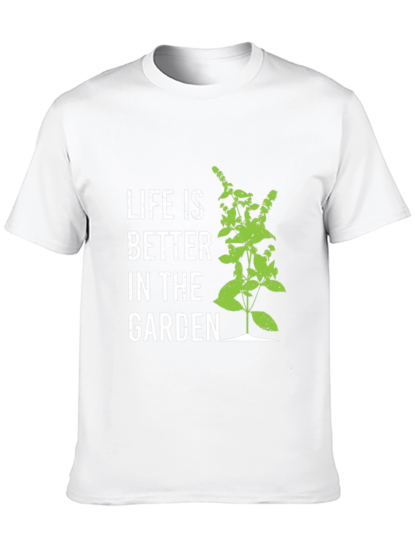Black Life is Better in the Garden Black T-Shirt view 10