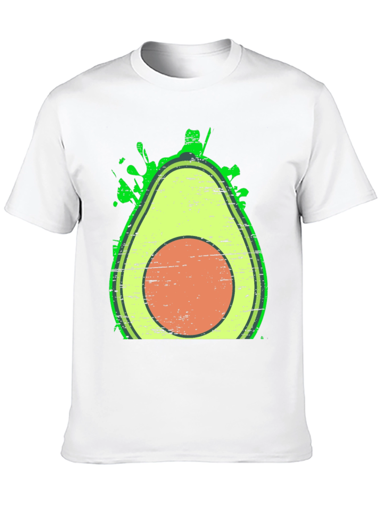 Black Avocado Graphic Tee - Trendy Fruit Lover Shirt view 10