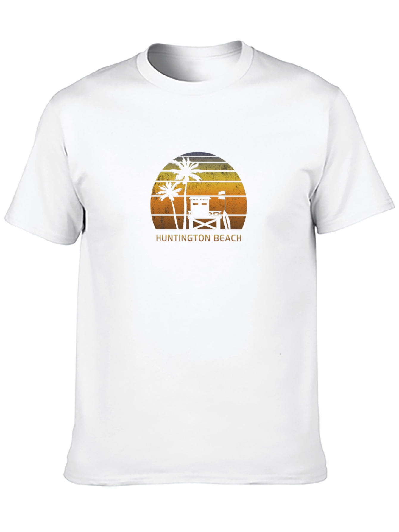 Black Huntington Beach Graphic Tee view 10