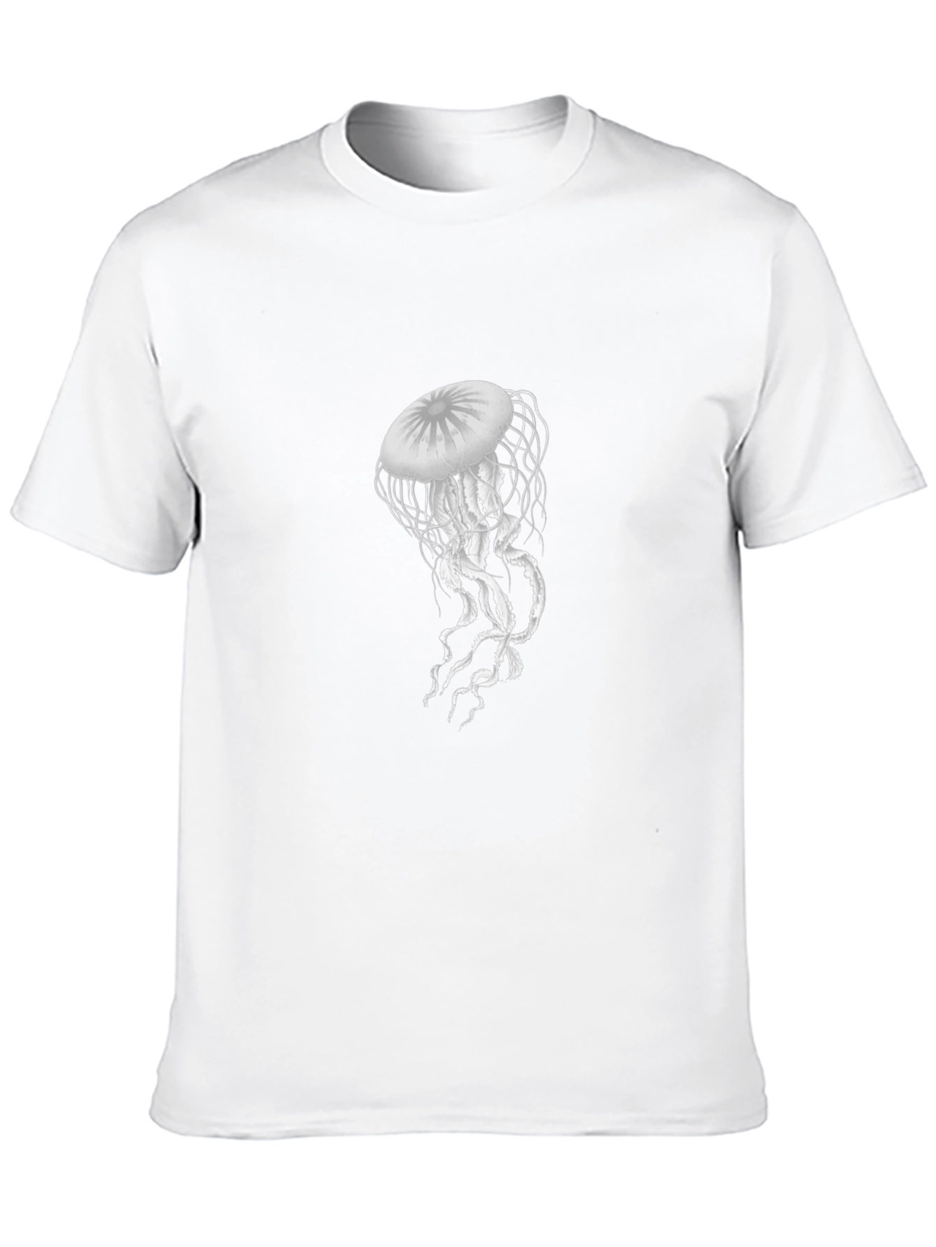 Jellyfish Graphic Black T-Shirt - 10