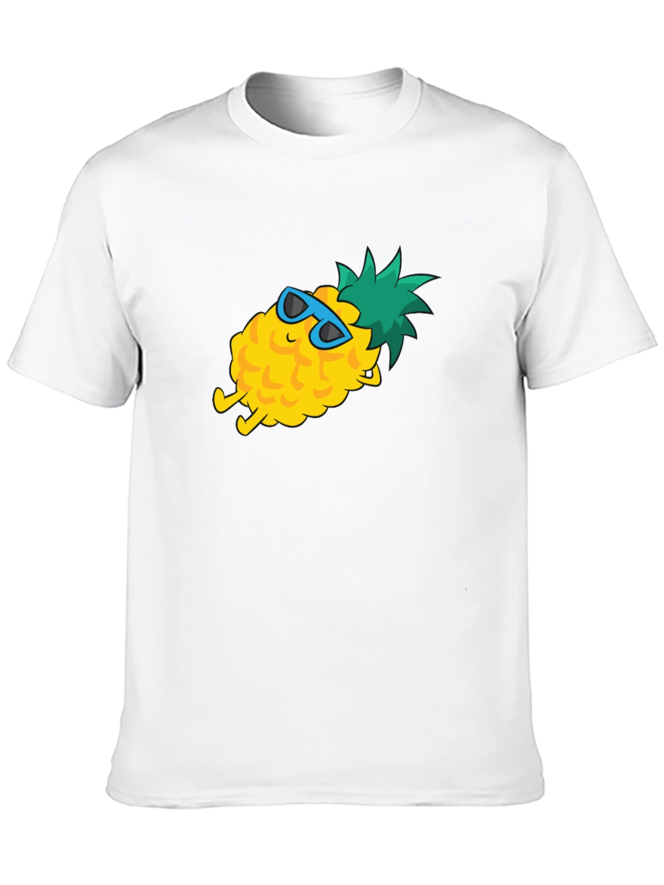 Black Chill Pineapple Graphic T-Shirt - Summer Vibes view 10