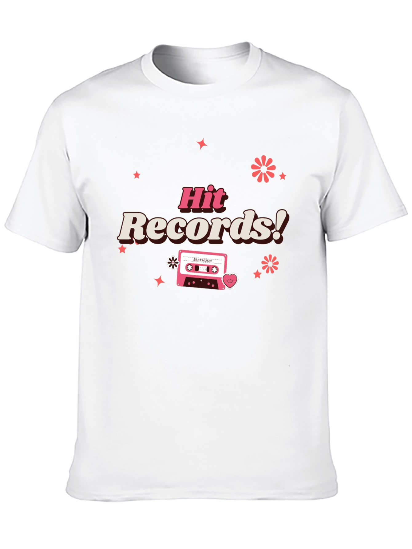 Black Hit Records Retro Cassette Graphic Tee view 10