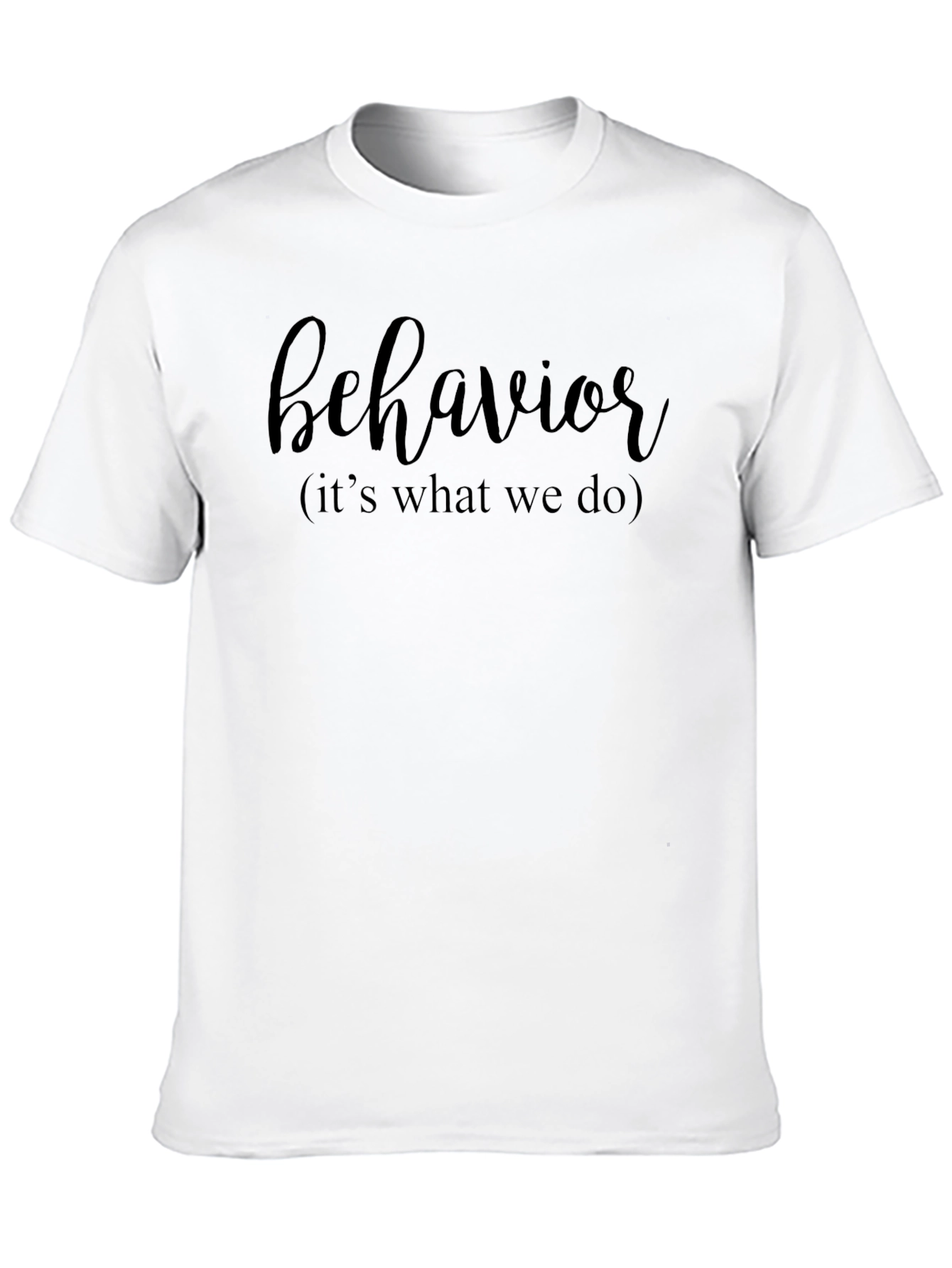 Black Behavior (It's What We Do) Black T-Shirt view 10