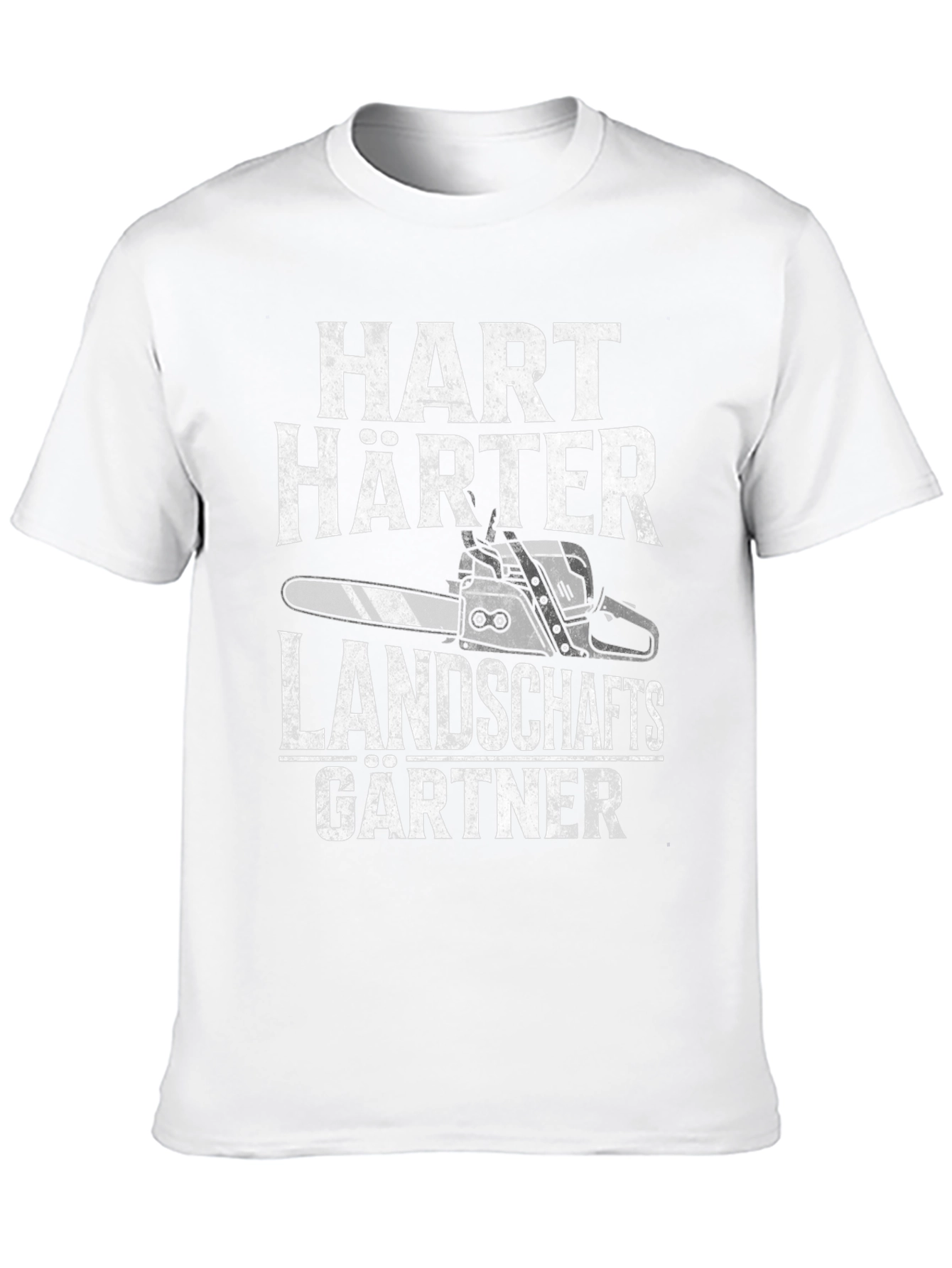 Black Hart Harter Landschaftsgartner T-Shirt view 10