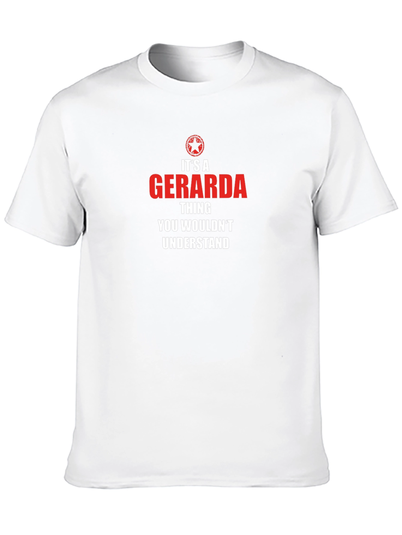 Black Gerarda Thing T-Shirt - You Wouldn't Understand Tee view 10