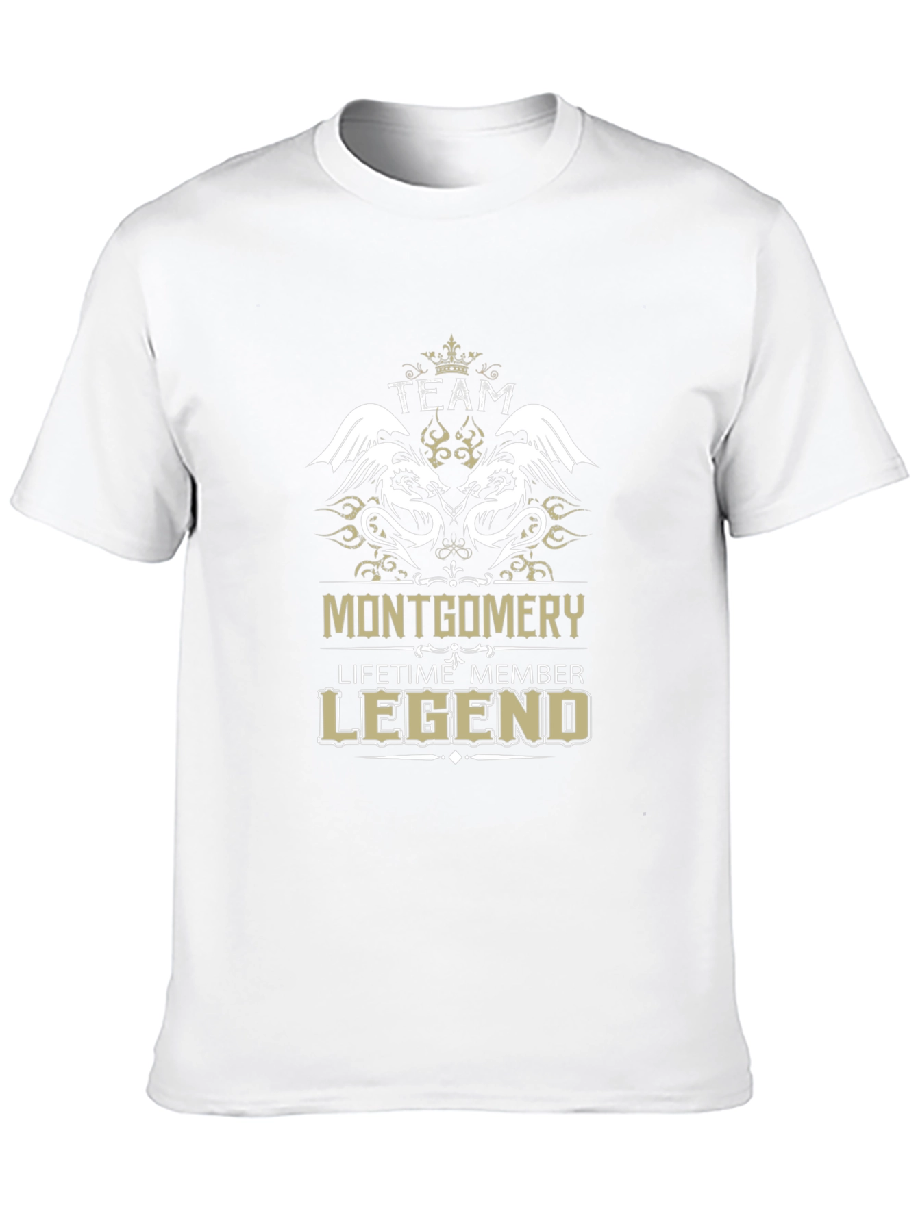 Black Team Montgomery Legend Graphic T-Shirt view 10