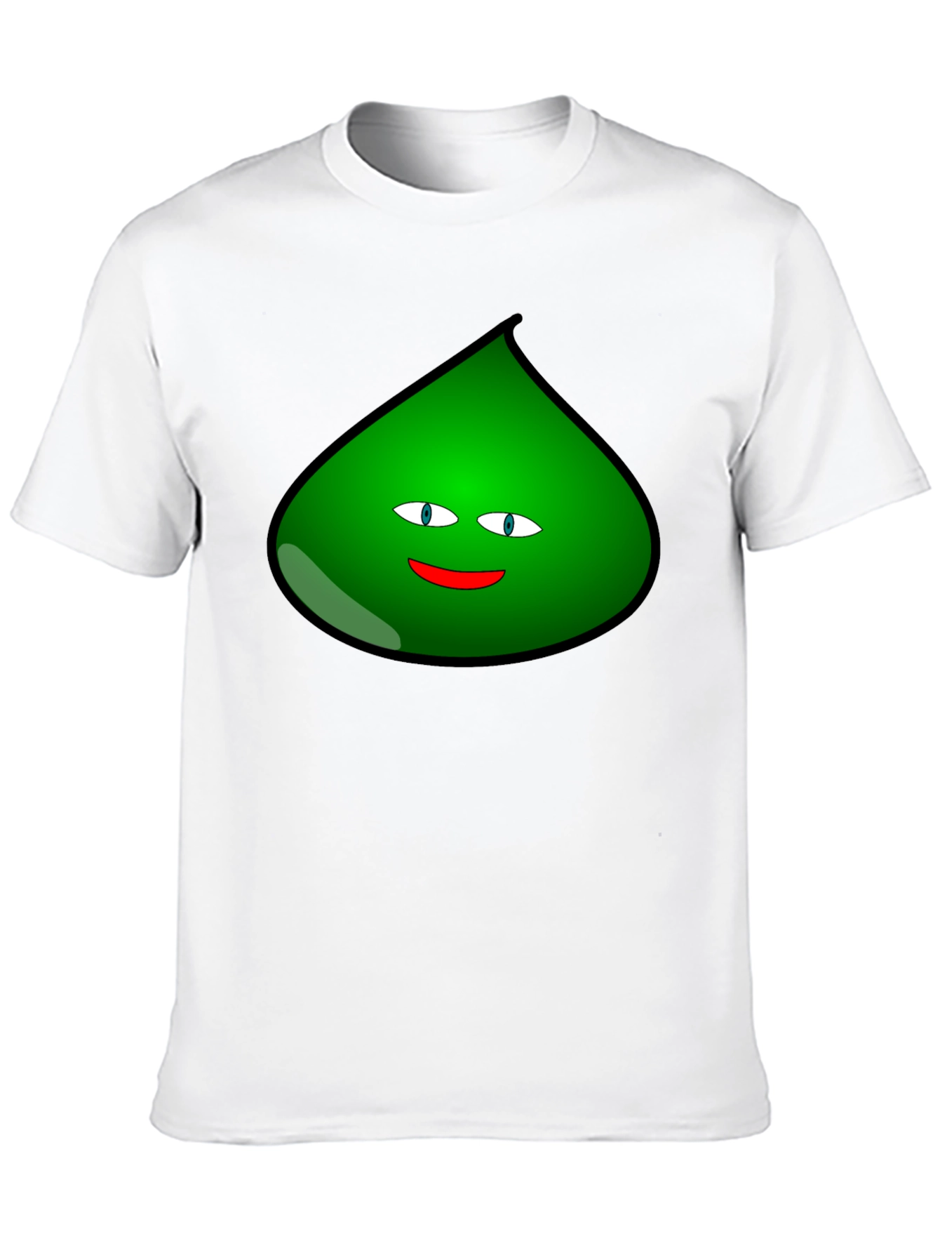 Black Fun Green Blob Graphic T-Shirt - Black view 10