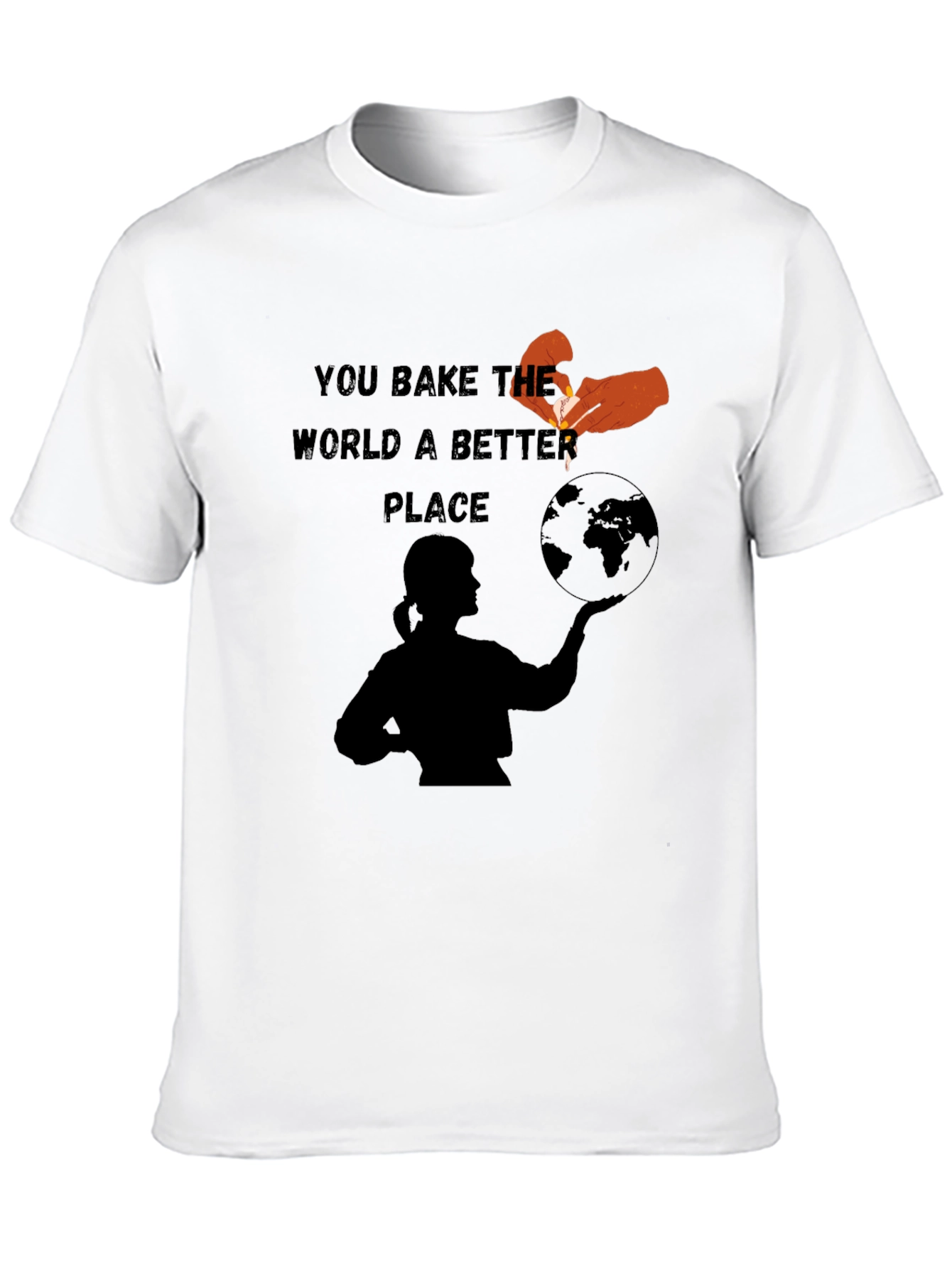 Black Baking World T-Shirt view 10