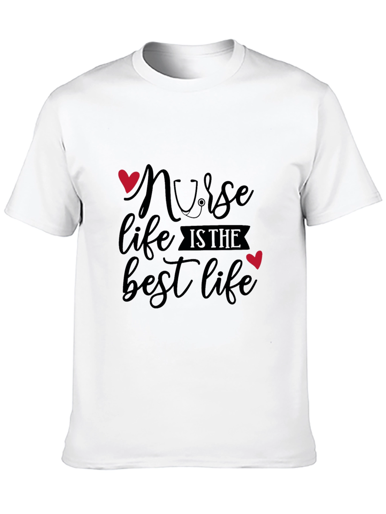 Black Nurse Life Best Life Black T-Shirt view 10
