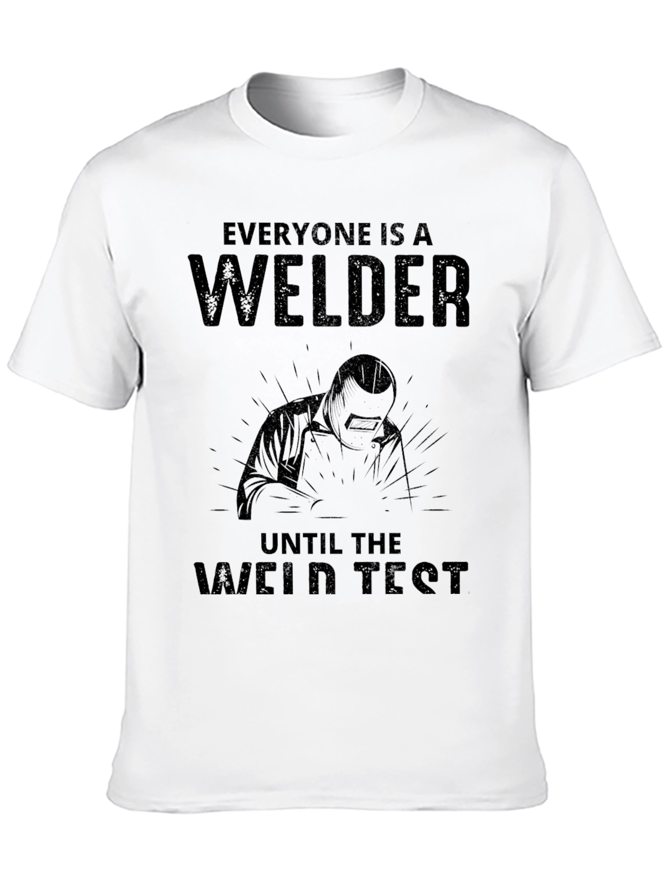 Black Welder T-Shirt - Funny Welding Gift Idea view 10