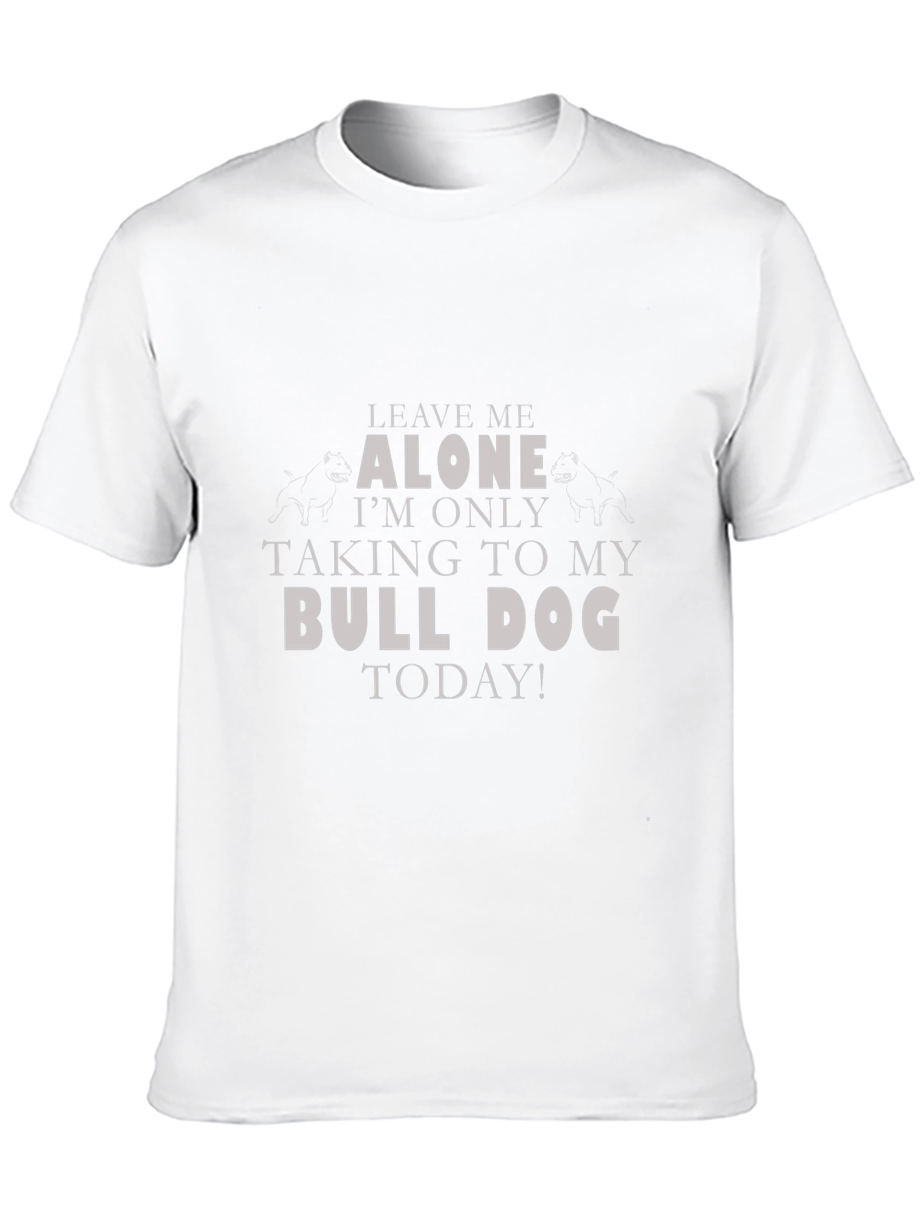 Black Bulldog Lover Graphic T-Shirt view 10