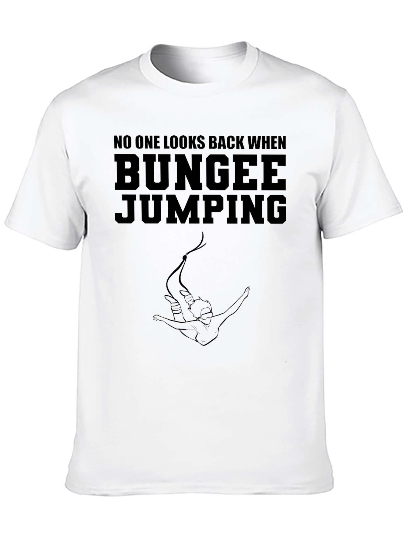 Bungee Jumping Graphic Tee - Adventurous Style - 10