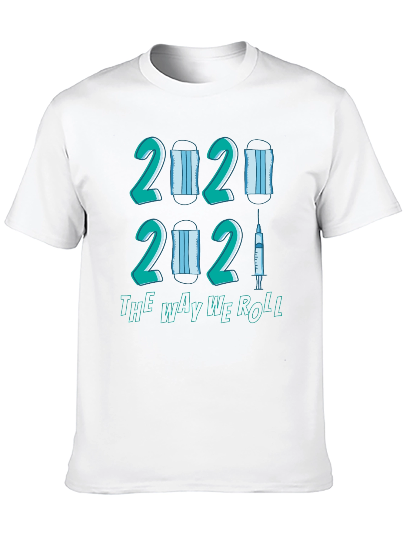 Black 2020-2021 The Way We Roll T-Shirt - Novelty Graphic Tee view 10