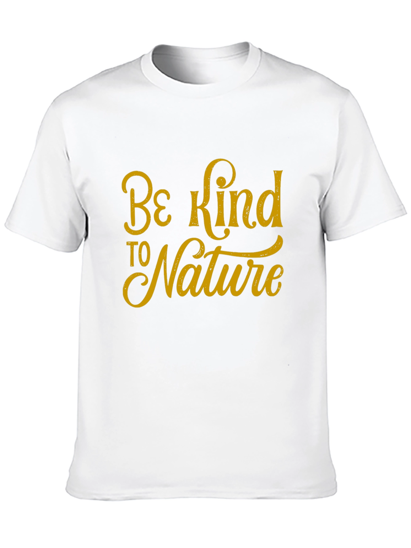 Black Be Kind To Nature Black T-Shirt view 10