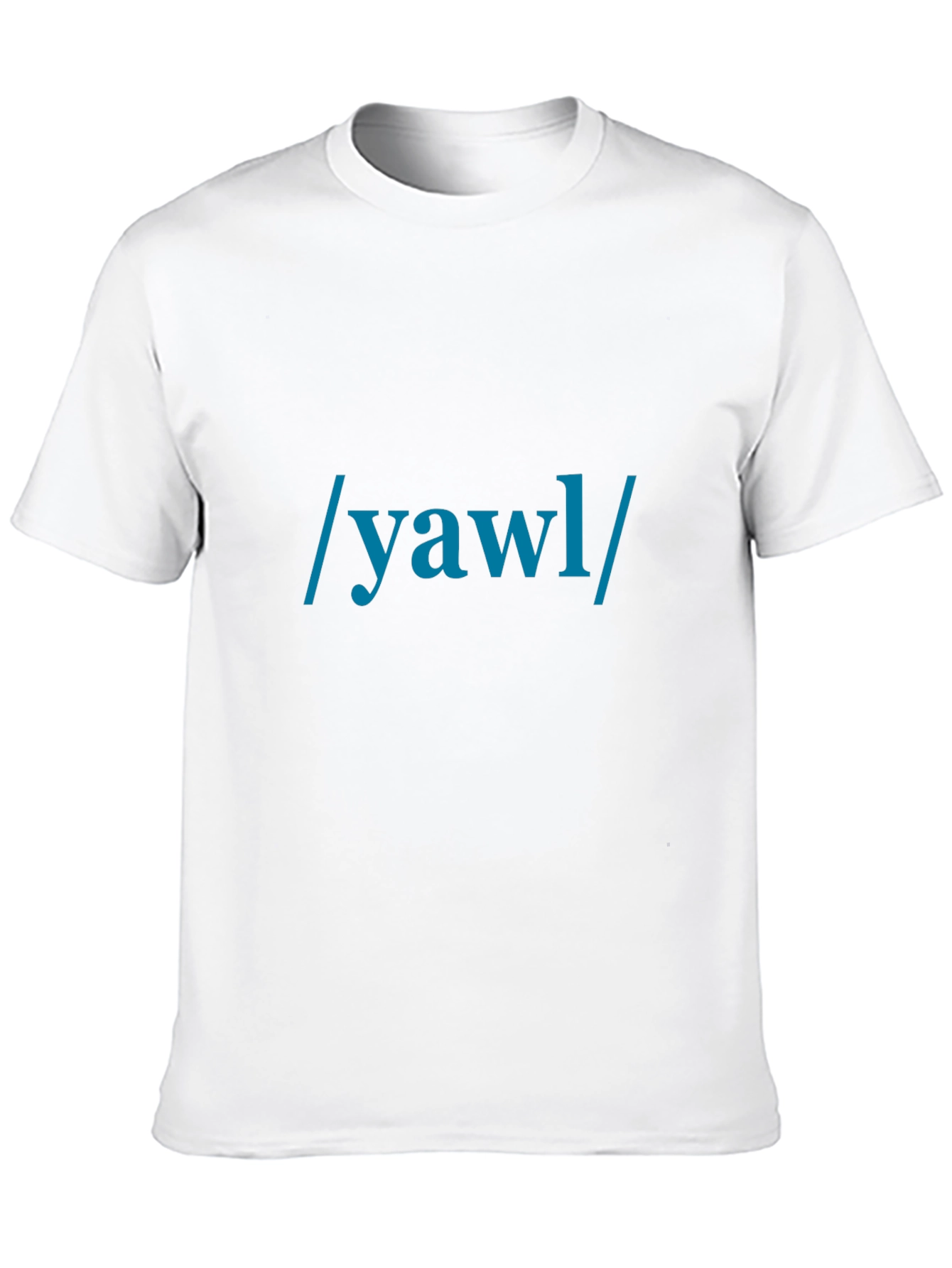 Black Phonetic Yawl Tee - Linguistics Humor view 10