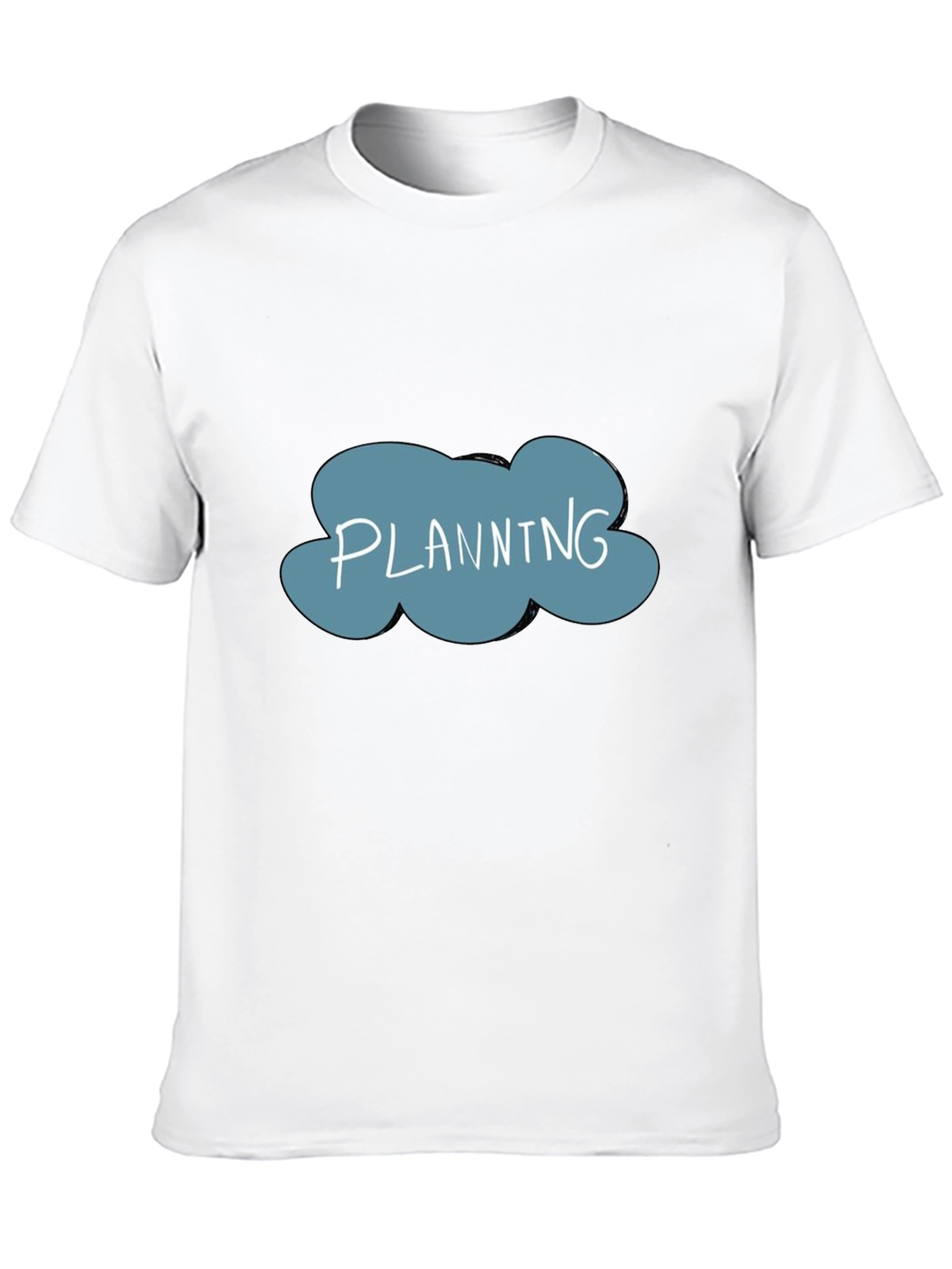 Black Planning Graphic T-Shirt view 10