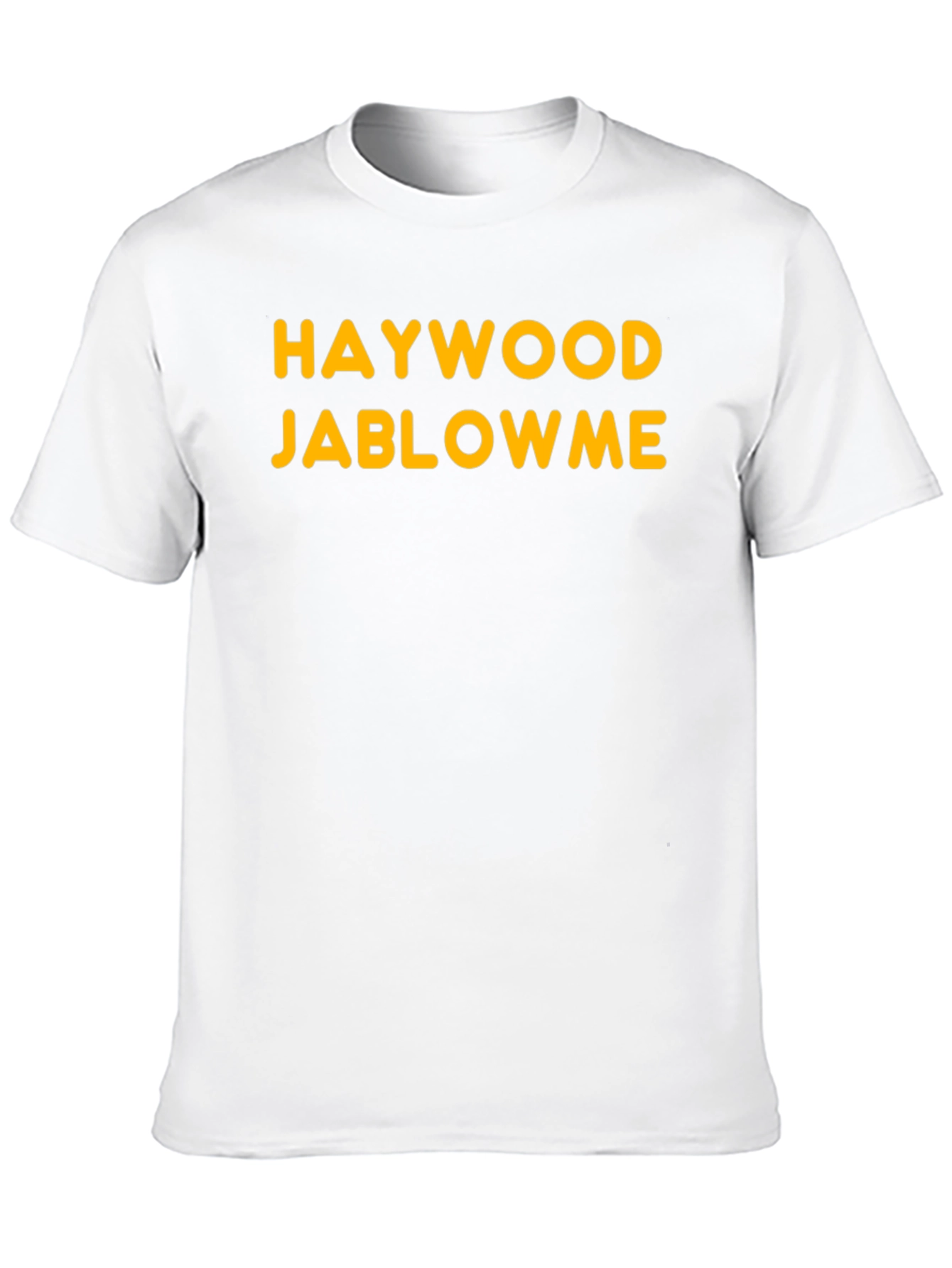 Black Haywood Jablowme Funny Black Graphic T-Shirt view 10
