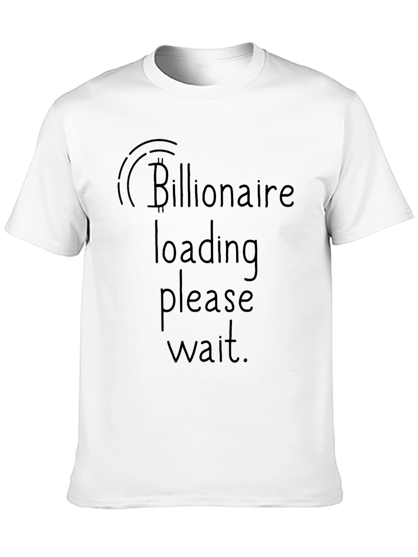 Black Billionaire Loading T-Shirt view 10