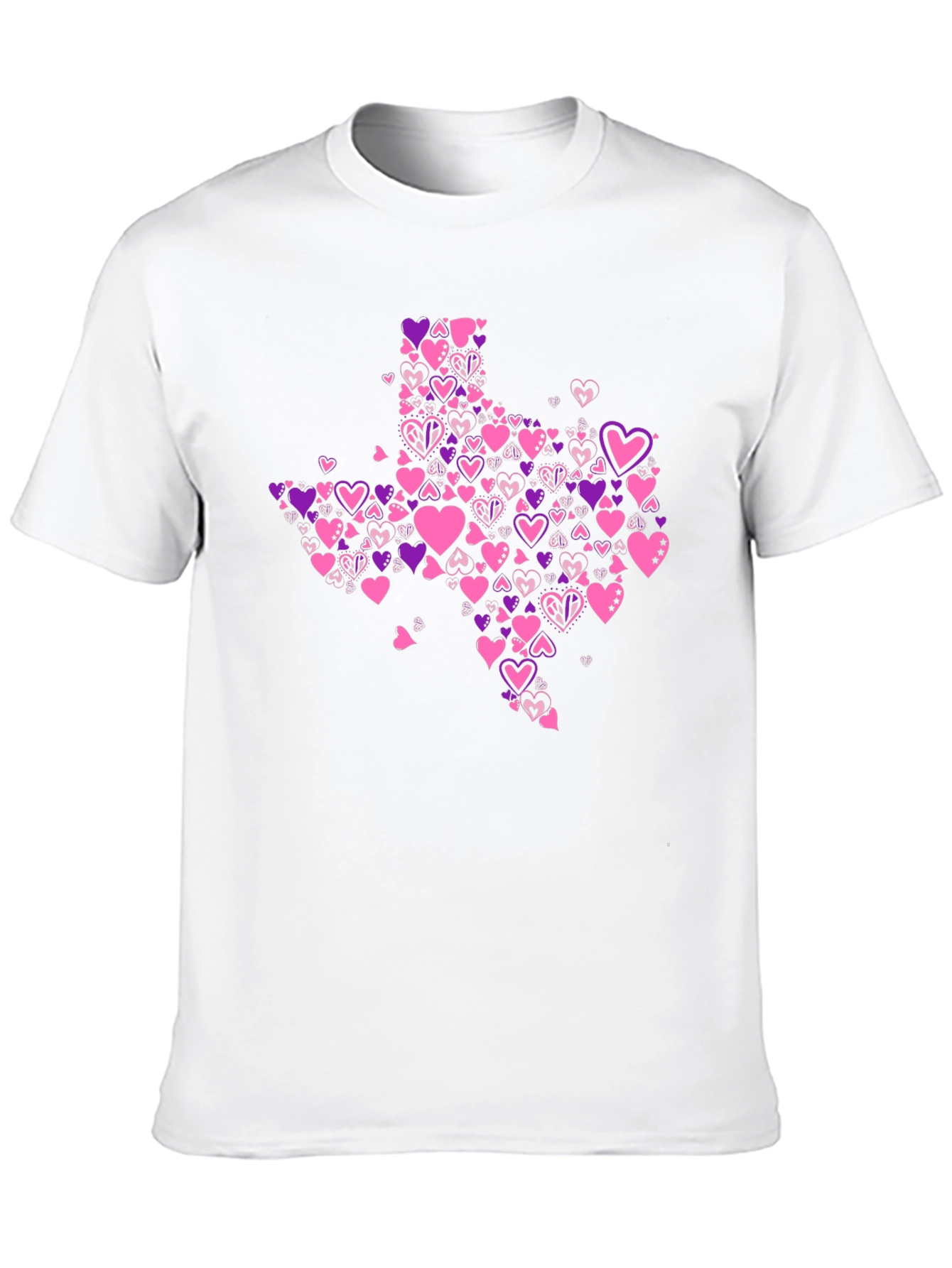 Texas Love Heart Valentine's T-Shirt - 10