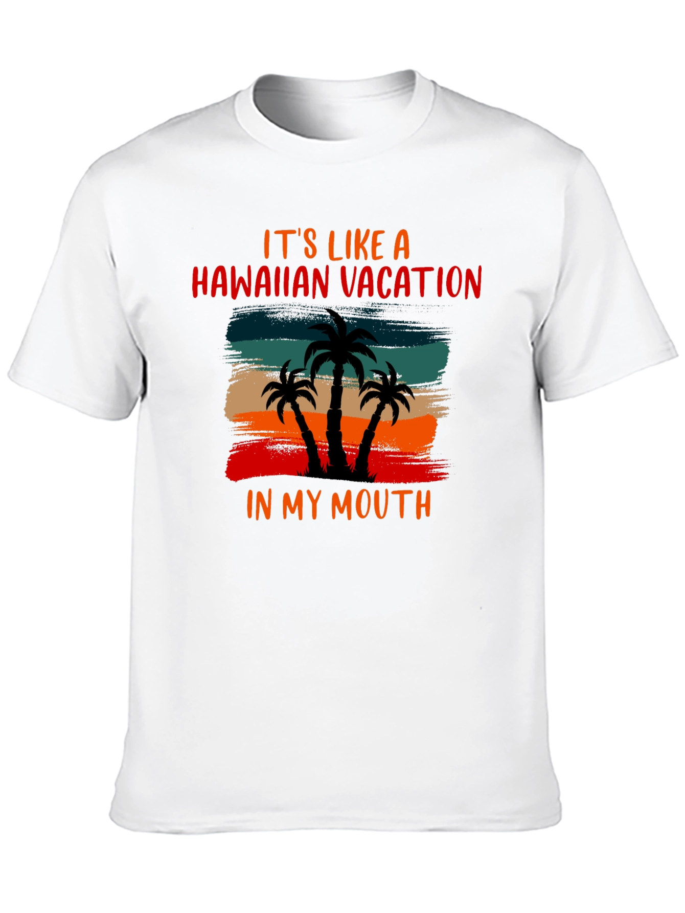Black Hawaiian Vacation Graphic Tee view 10