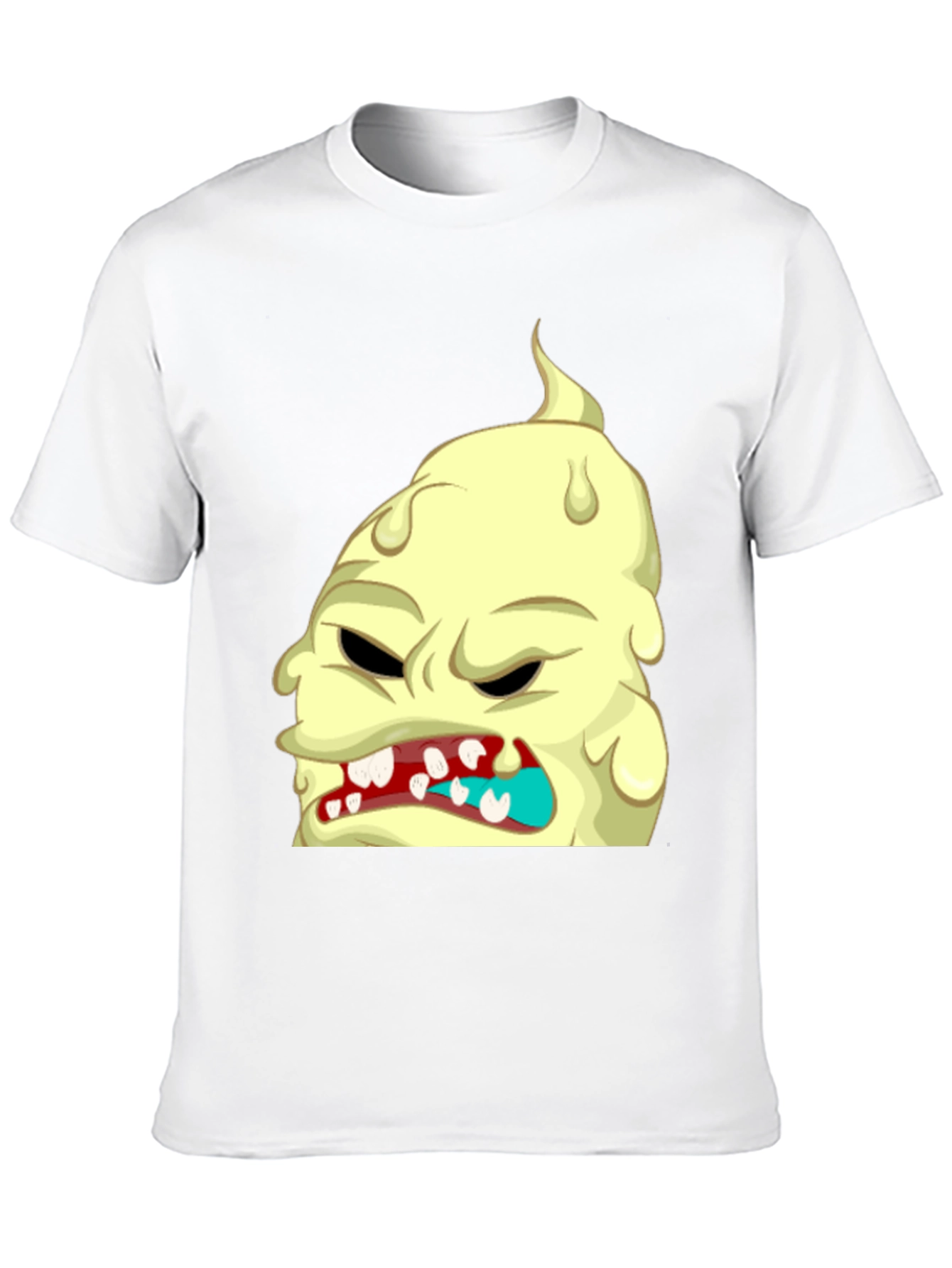 Black Monster Graphic T-Shirt - Unique Cartoon Tee view 10