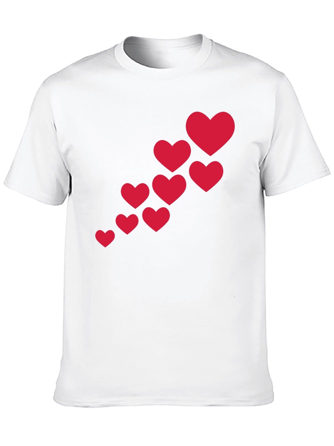 Black Heart Cascade Black T-Shirt view 10