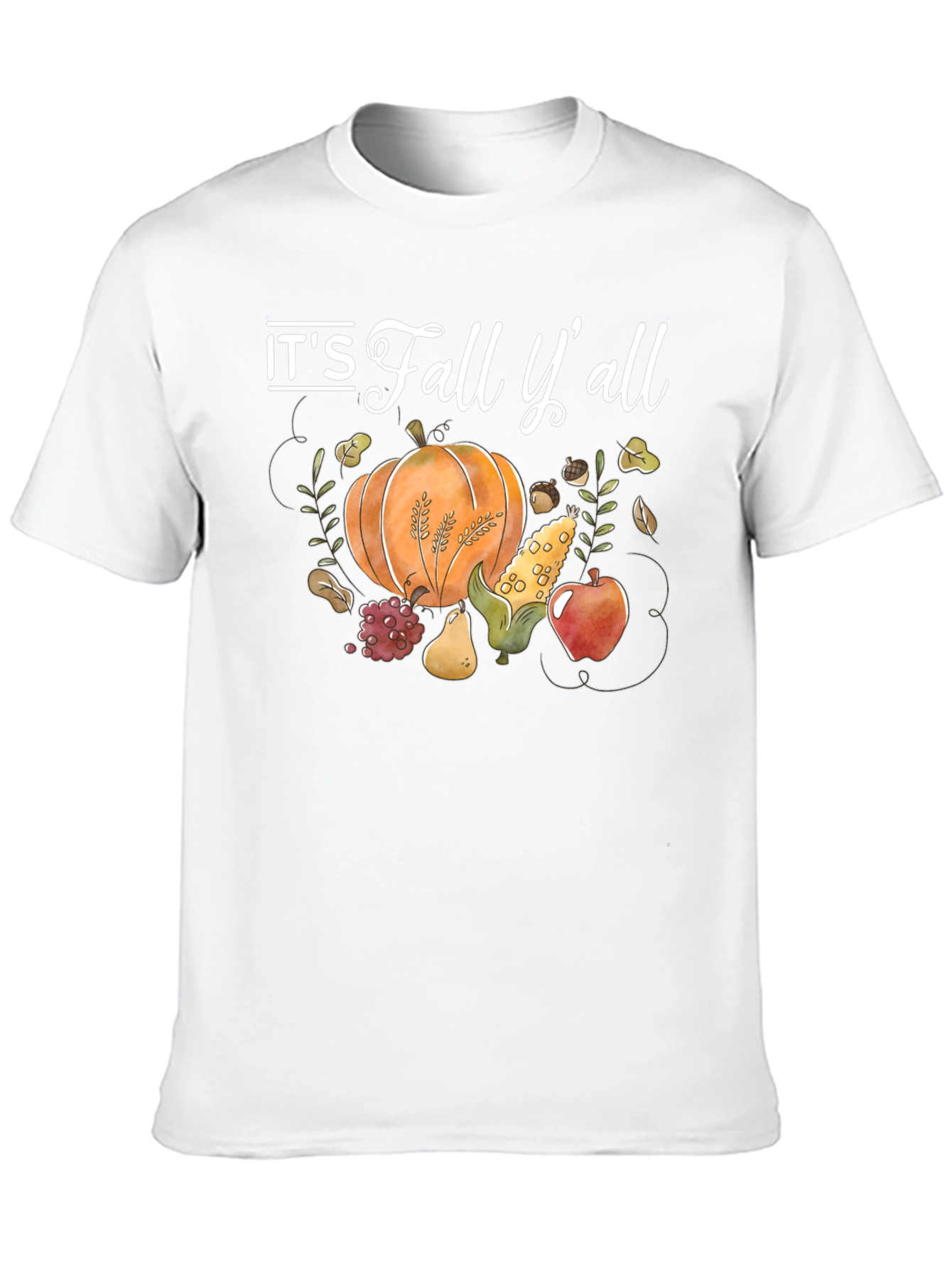 Black Fall Y'all T-Shirt view 10