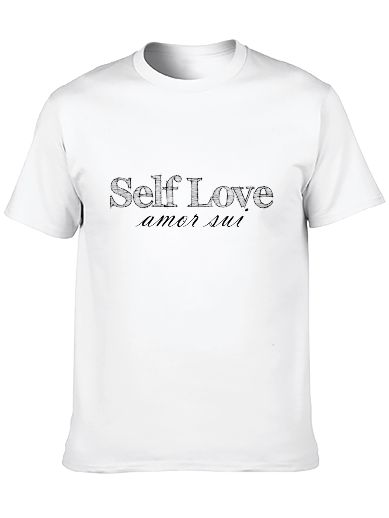 Black Self Love Amor Sui Black Tee view 10