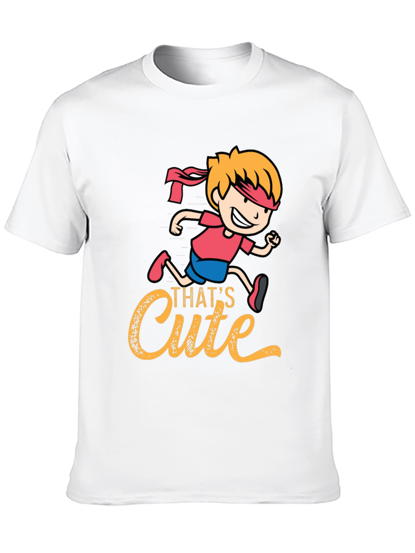 Black That's Cute Graphic T-Shirt view 10
