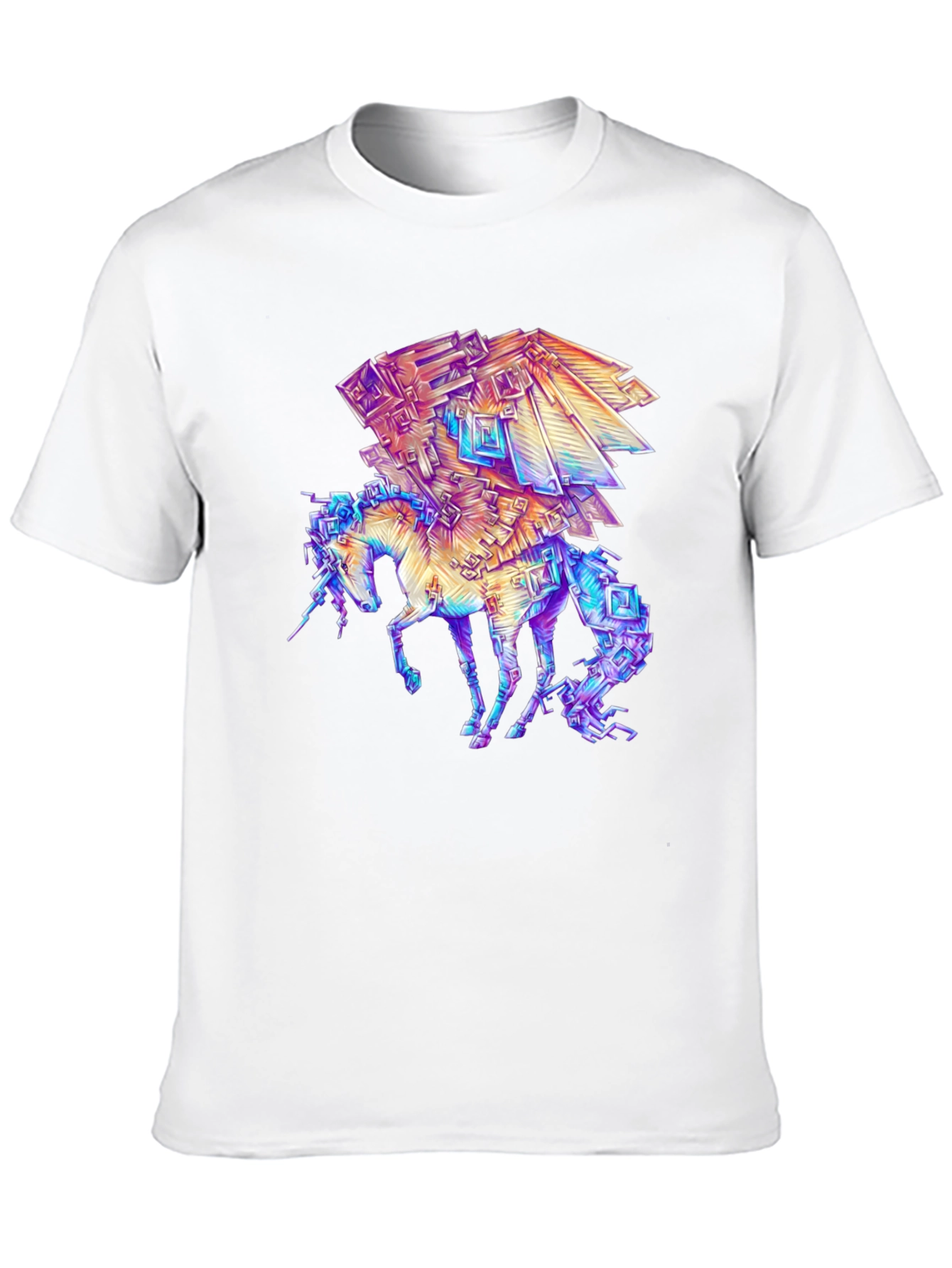 Black Crystal Unicorn Graphic Tee view 10