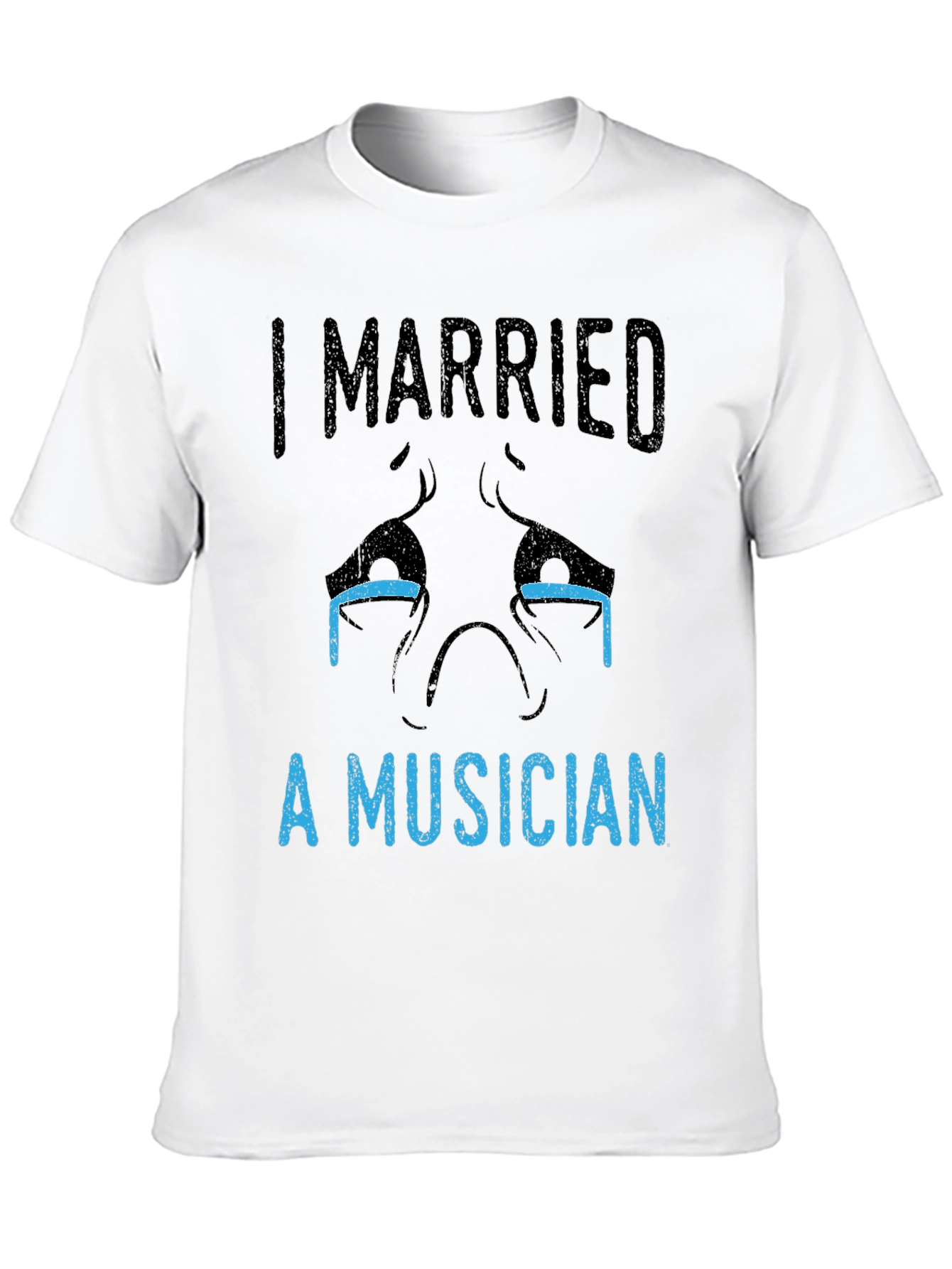 Black I Married A Musician Graphic T-Shirt view 10
