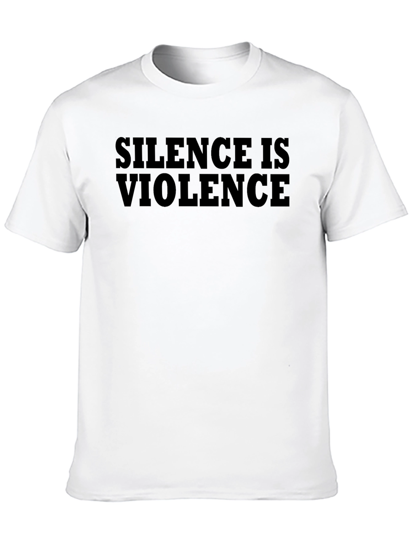 Black Silence is Violence Graphic Tee view 10