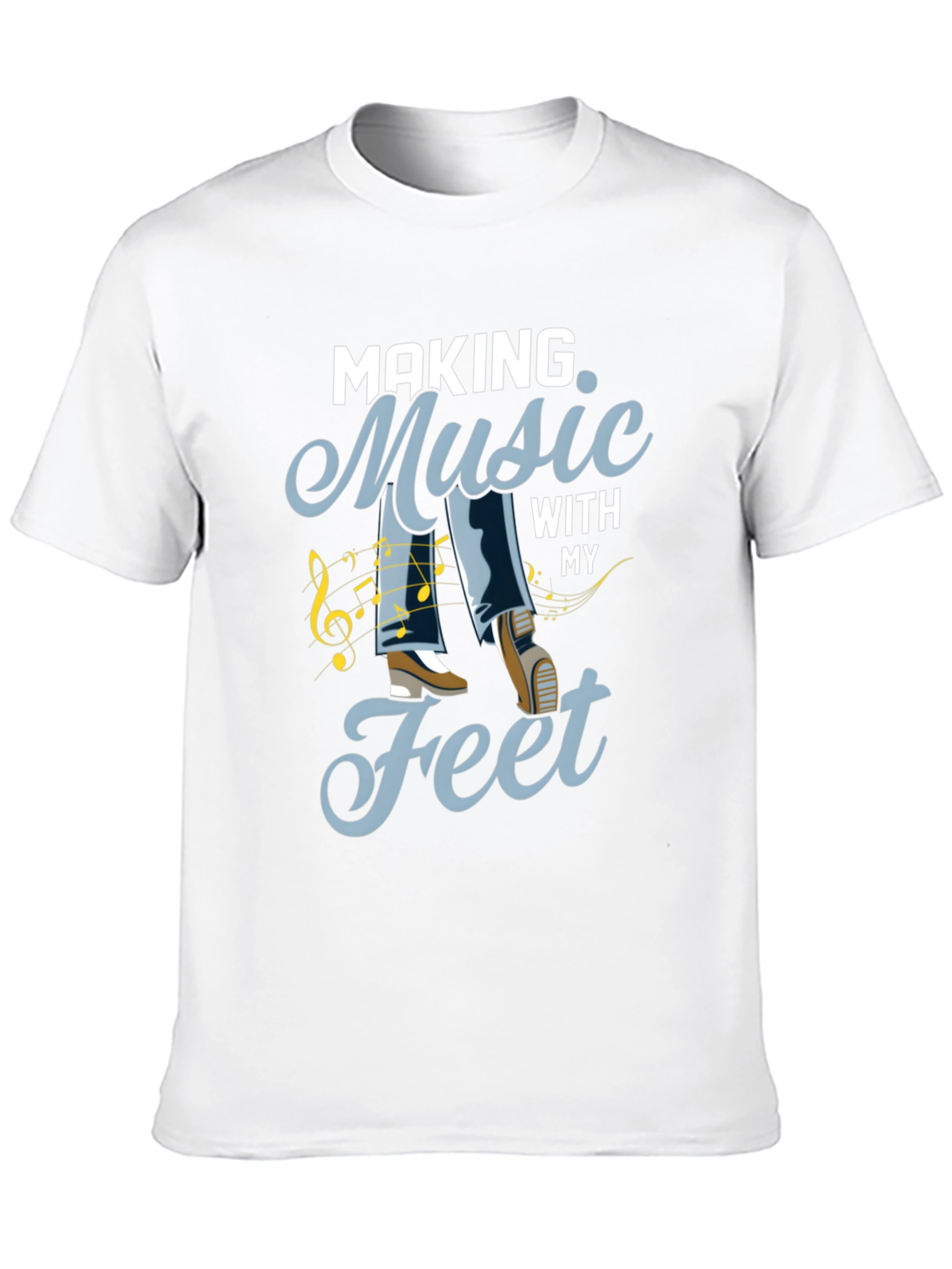 Black Music Feet Tee - Dance to Your Own Beat view 10