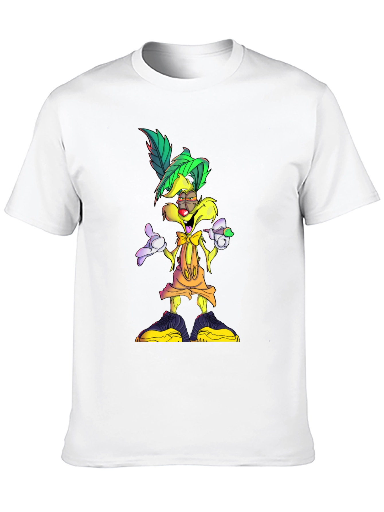Black Cartoon Character Graphic T-Shirt view 10