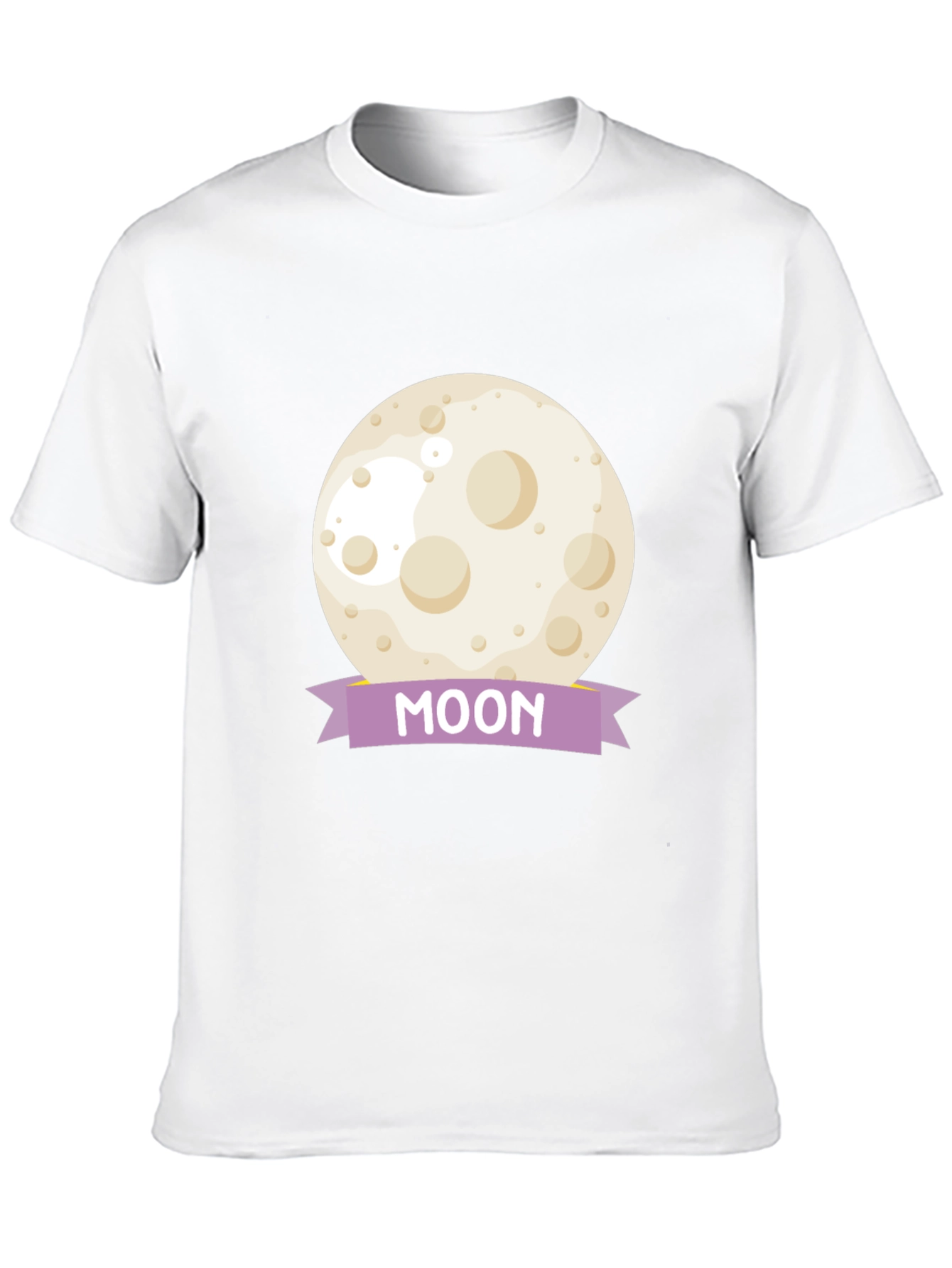 Black Moon Graphic Tee - Black Cotton Casual T-Shirt view 10