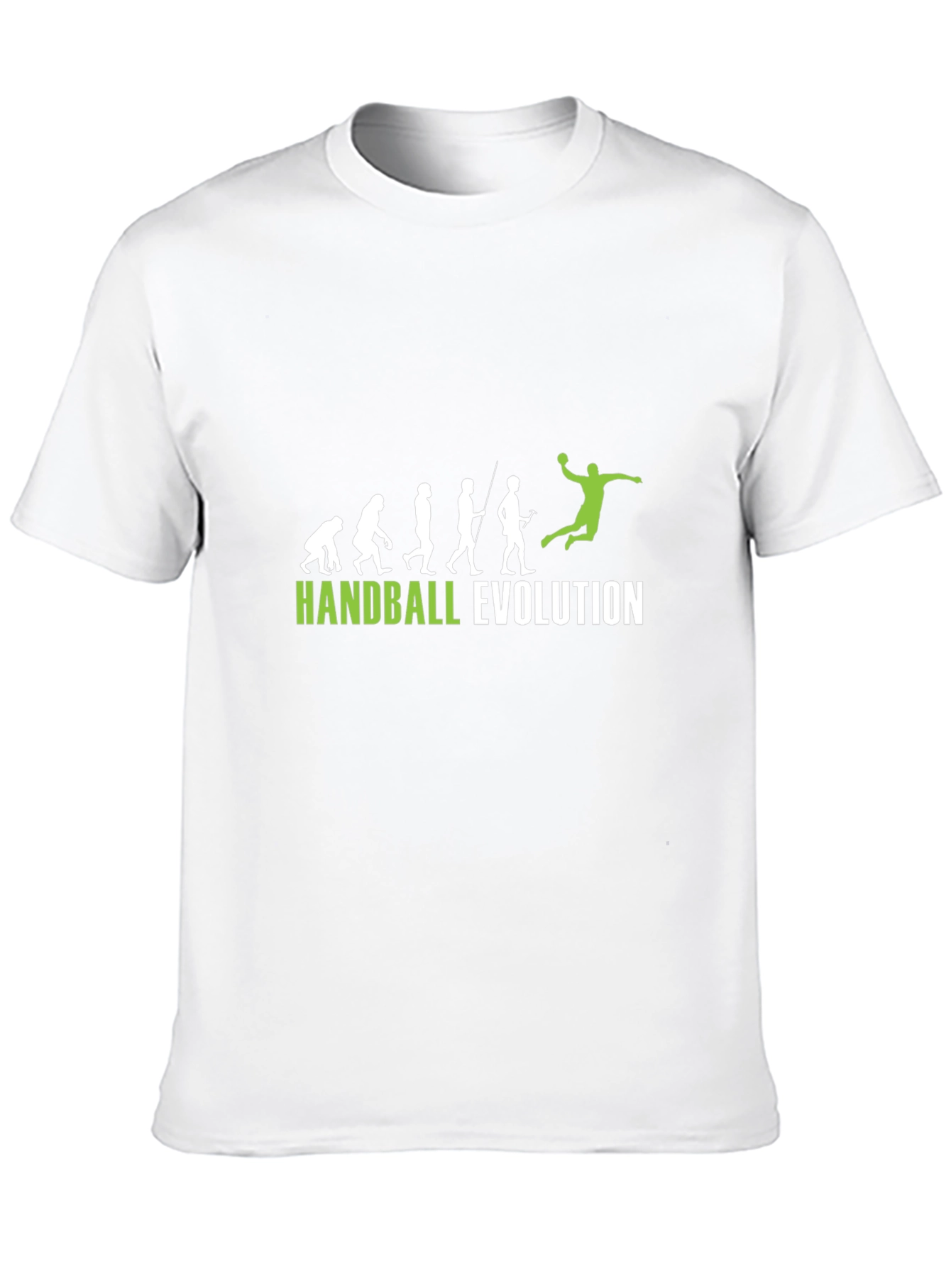 Black Handball Evolution Graphic Tee - Black Cotton T-Shirt view 10