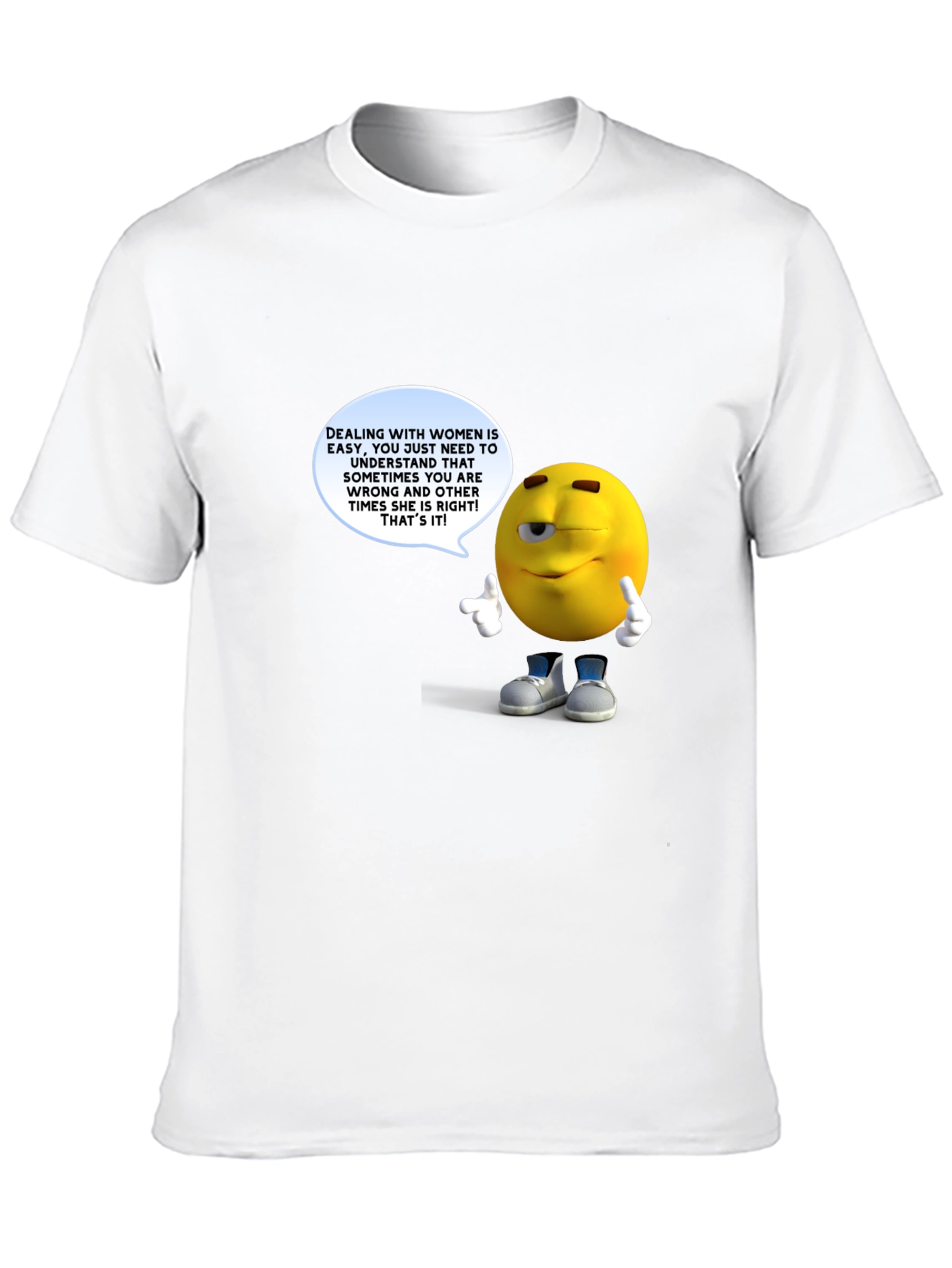 Black Funny Men's Black T-Shirt with Graphic Design view 10