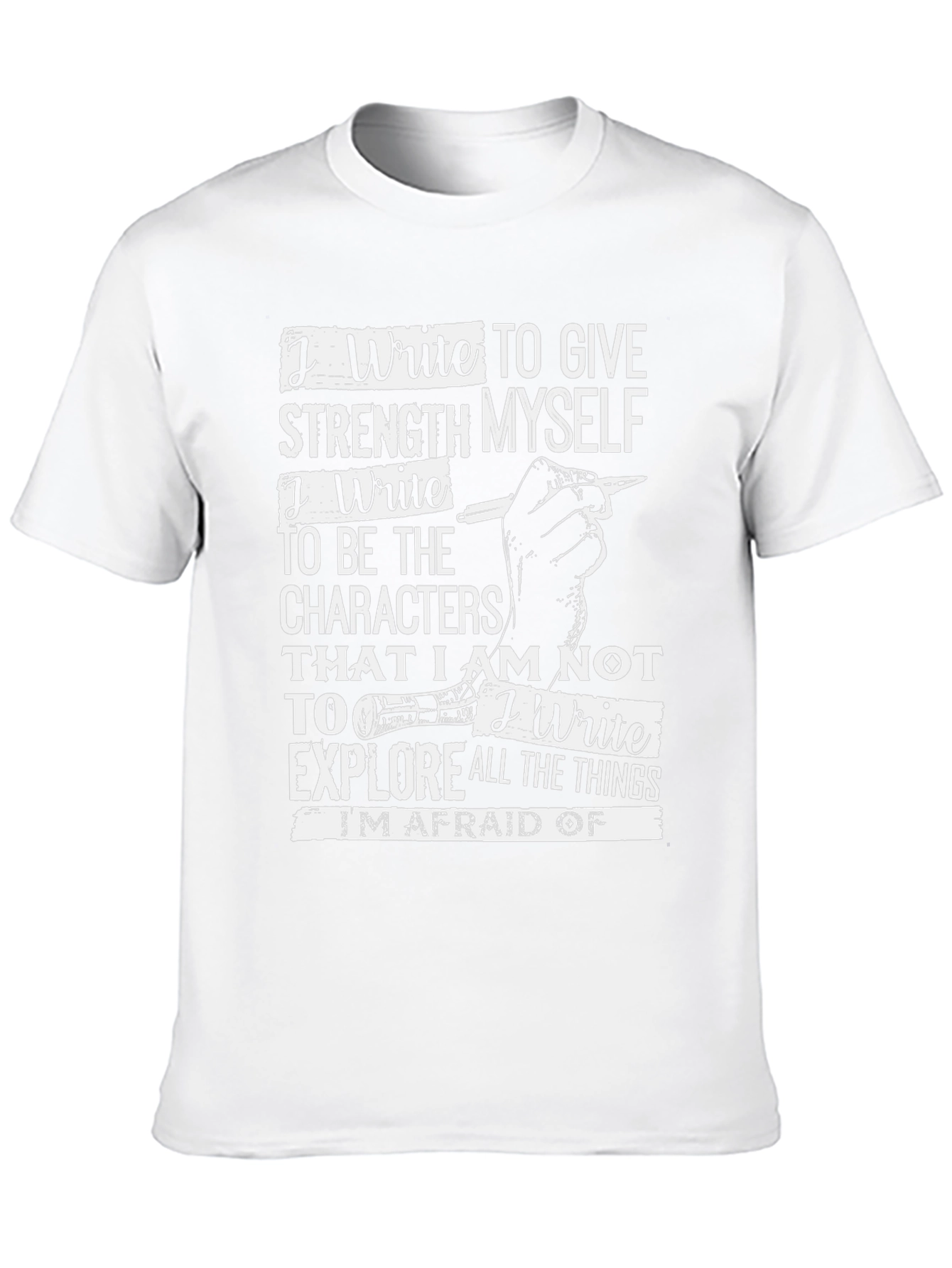 Black Writer's Inspiration T-Shirt view 10