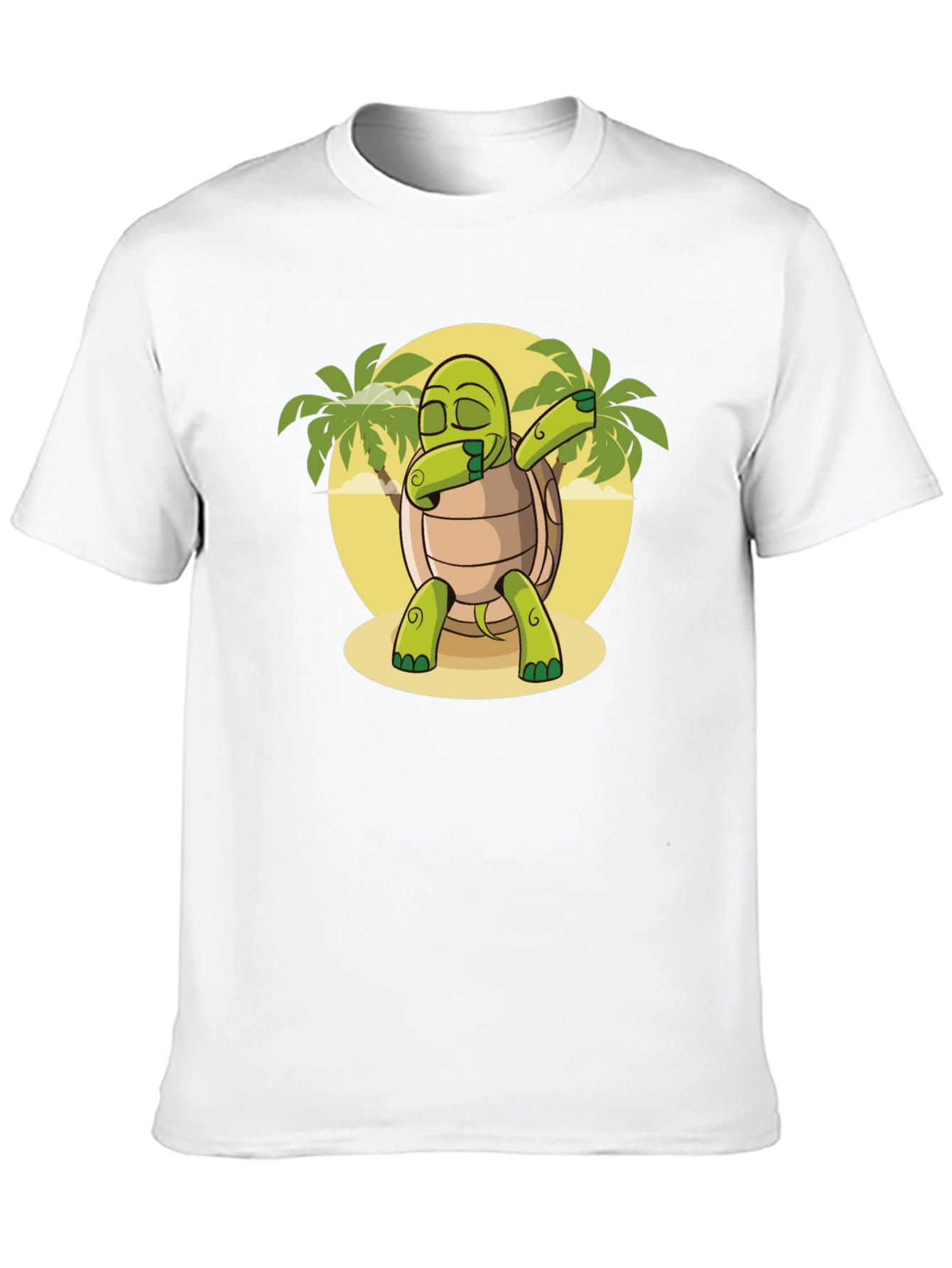 Black Dabbing Turtle T-Shirt: Fun & Unique Graphic Tee view 10